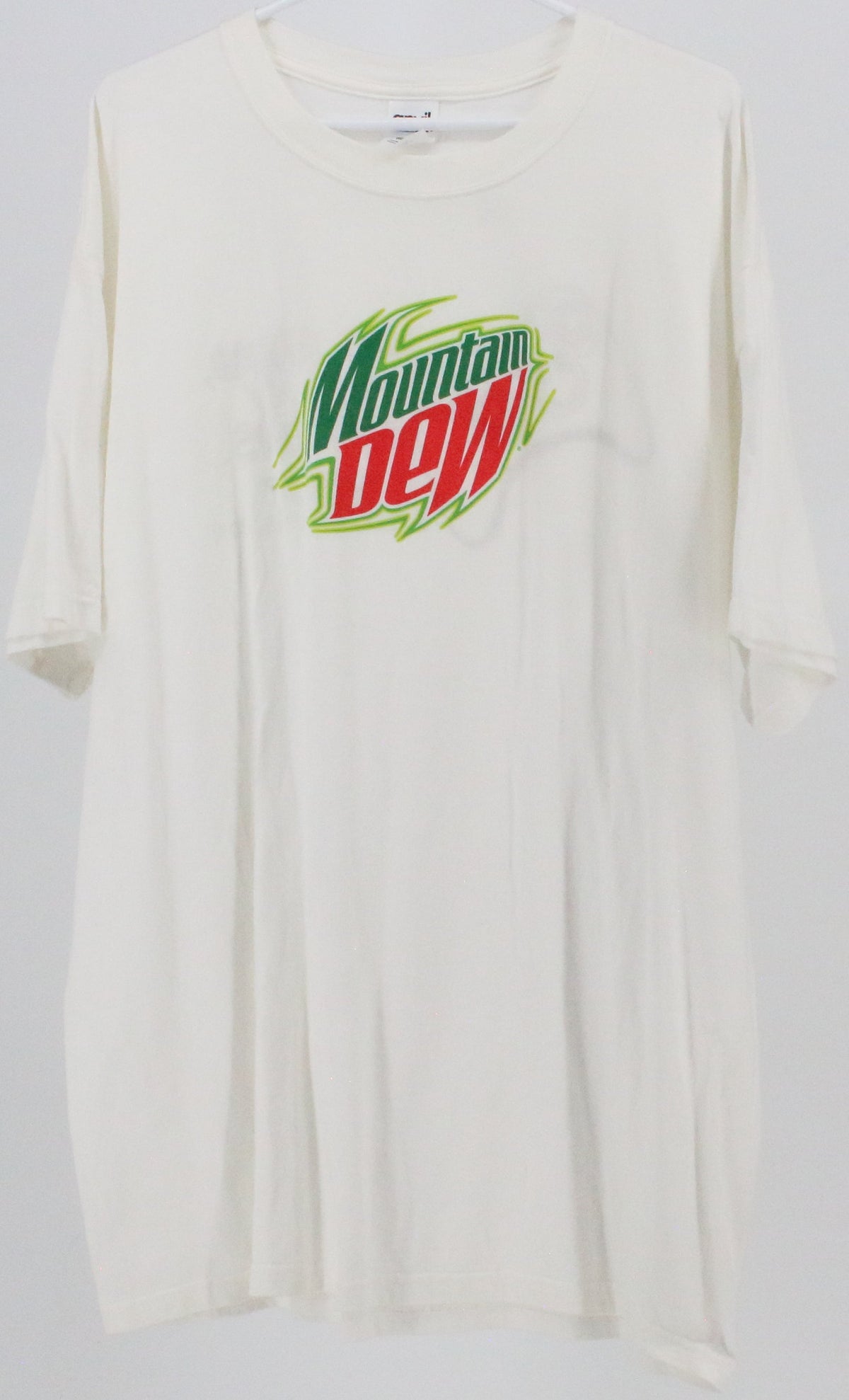 Anvil Mountain Dew White T-Shirt