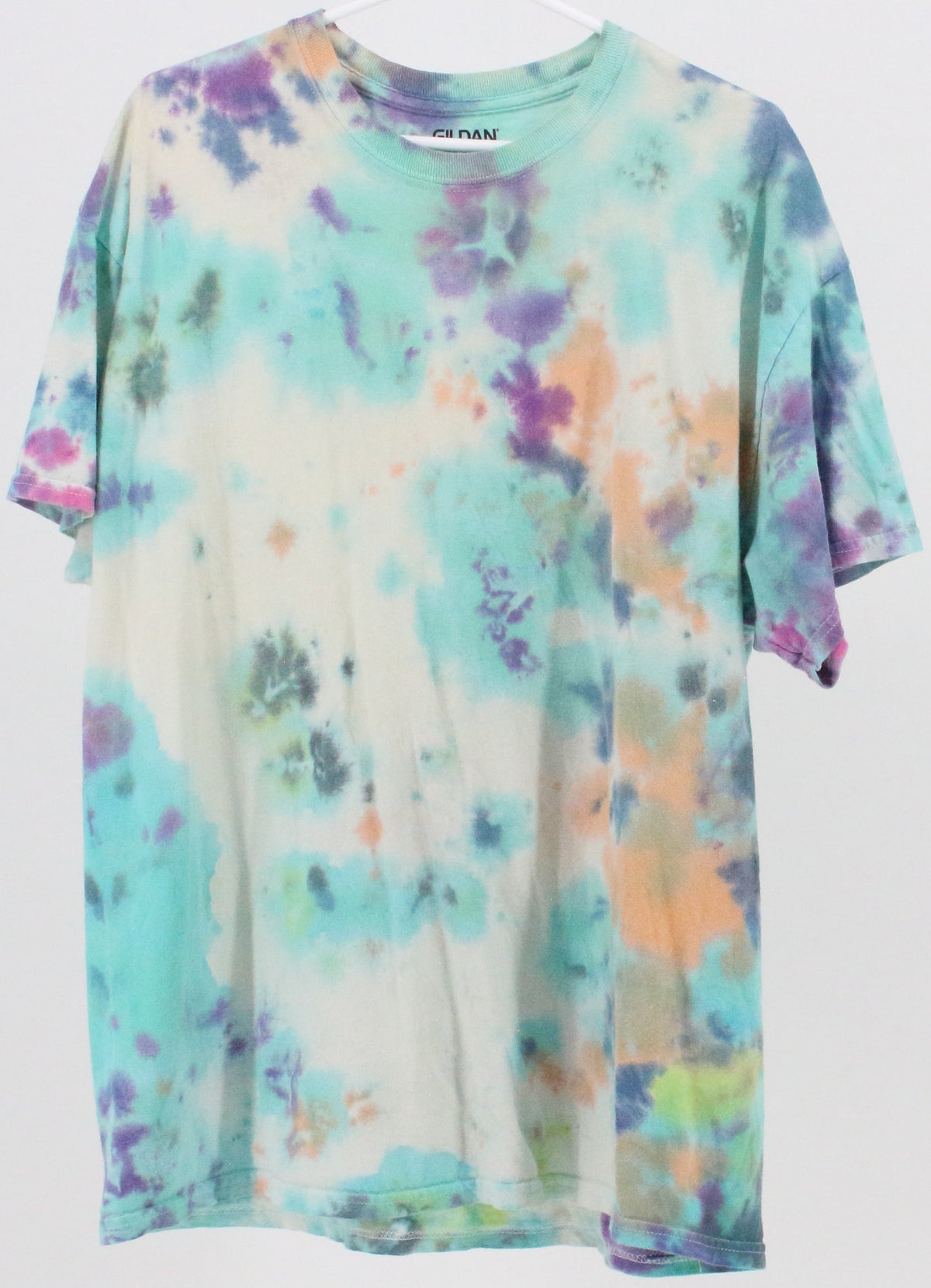 Gildan Light Green Tie Dye T-Shirt