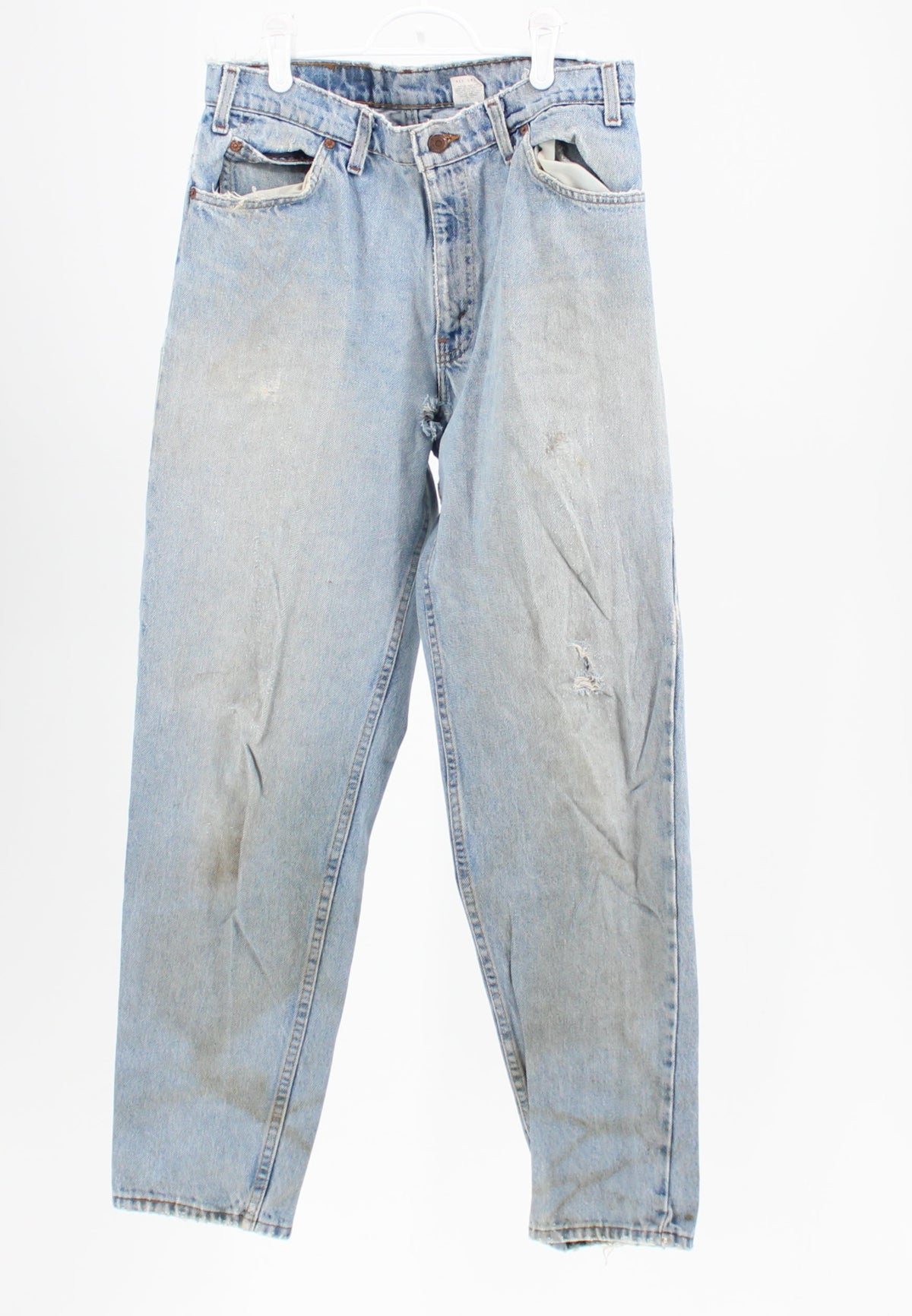 Levis 550 Tapered Leg light Wash, orange tag