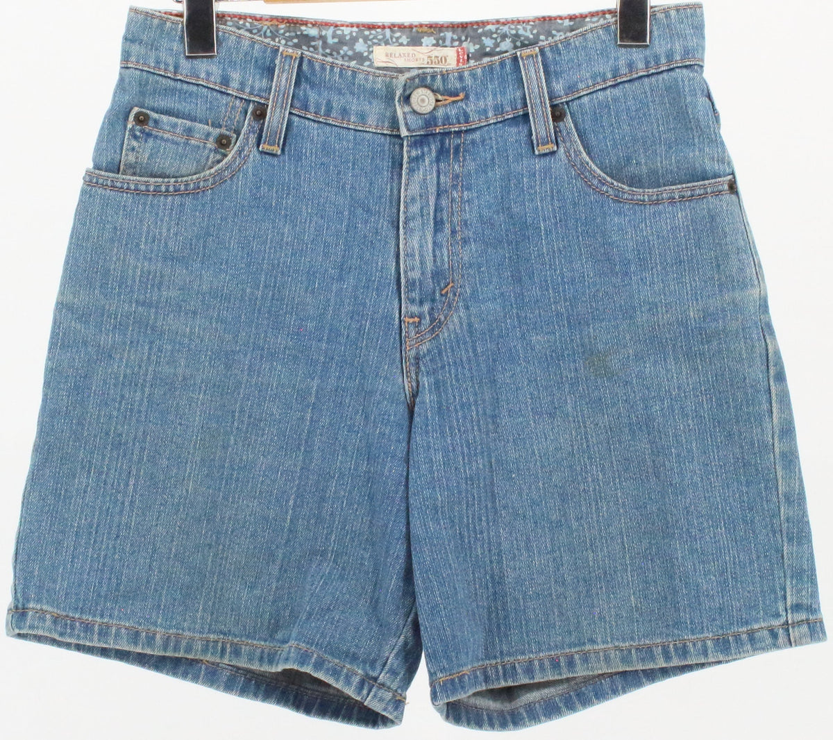 Levis 550 Mid Wash Relaxed Shorts