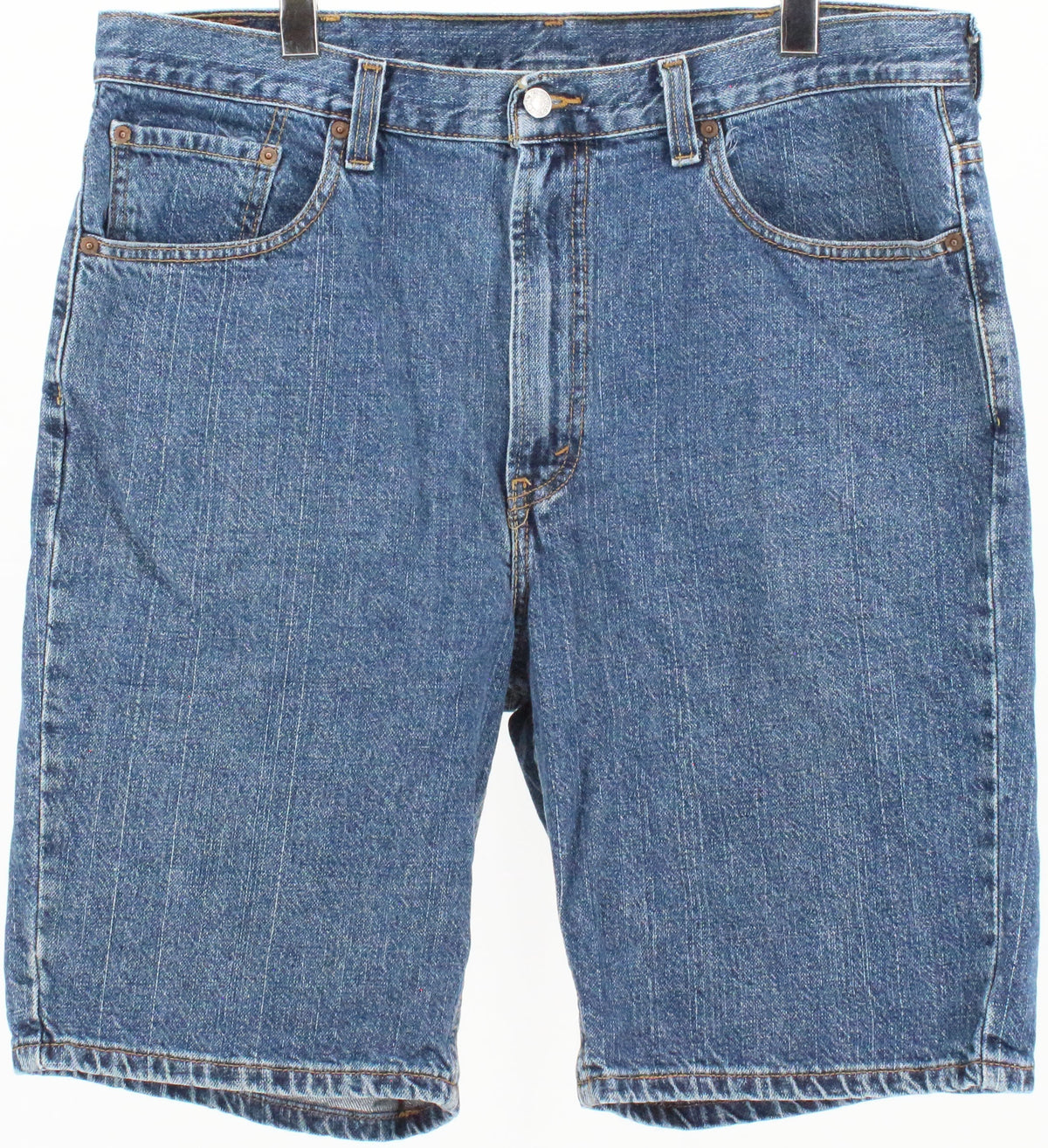 Levis 505 Dark Blue Wash Denim Shorts