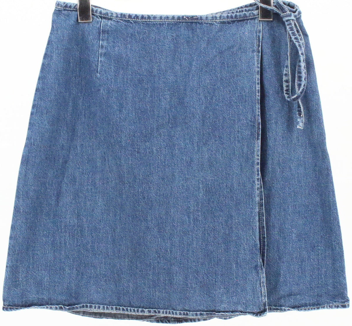 Denim wrap outlet skirt shopping