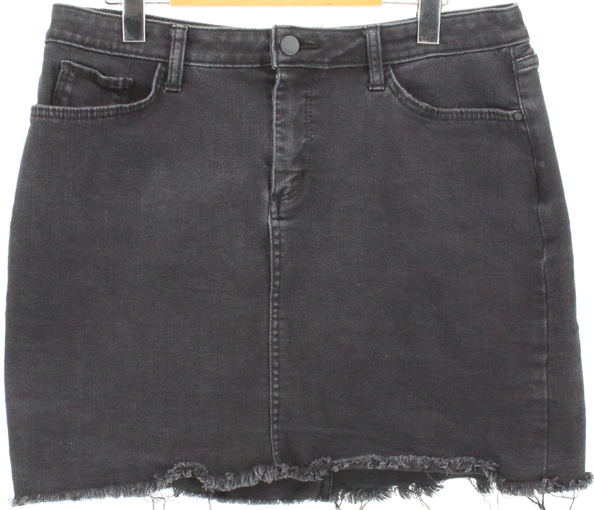a.n.a A New Approach Black Wash Mini Skirt