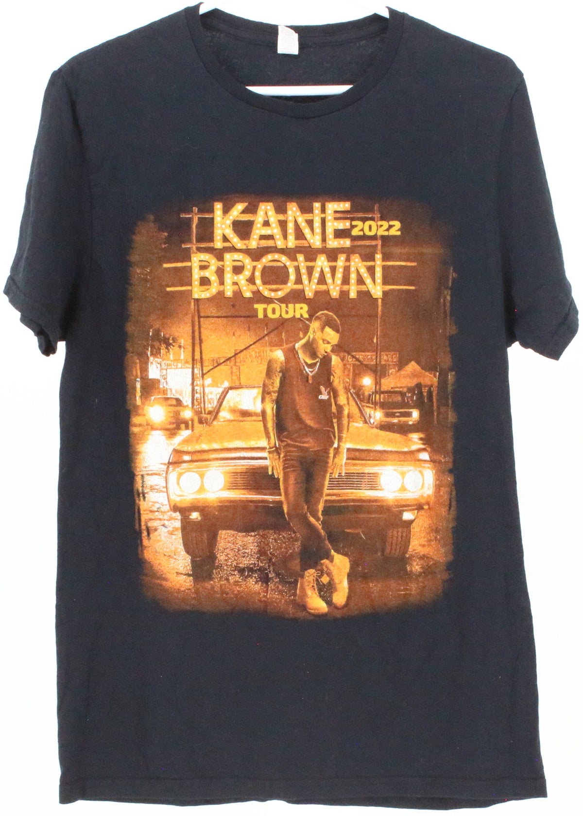 Fruit Of The Loom Kane Brown 2022 Black Band Tee