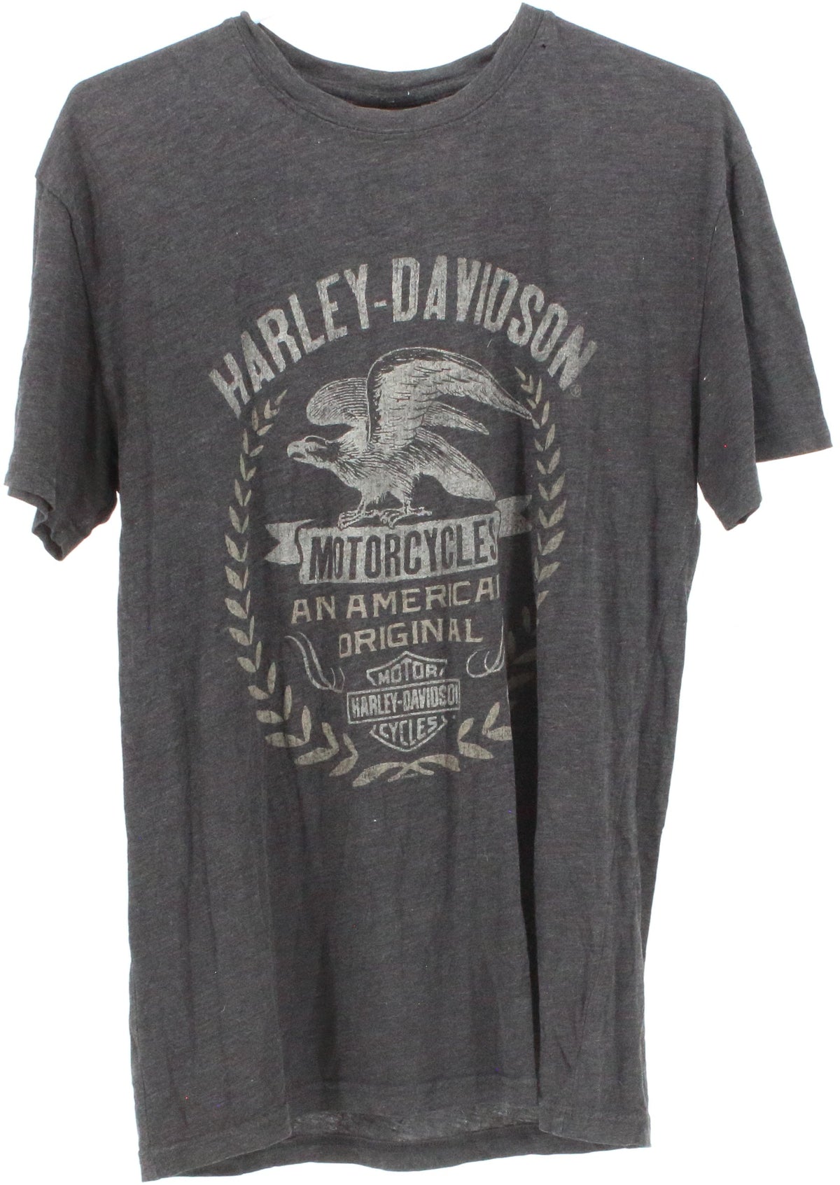 Harley Davidson An American Original Black Melange Print T-Shirt
