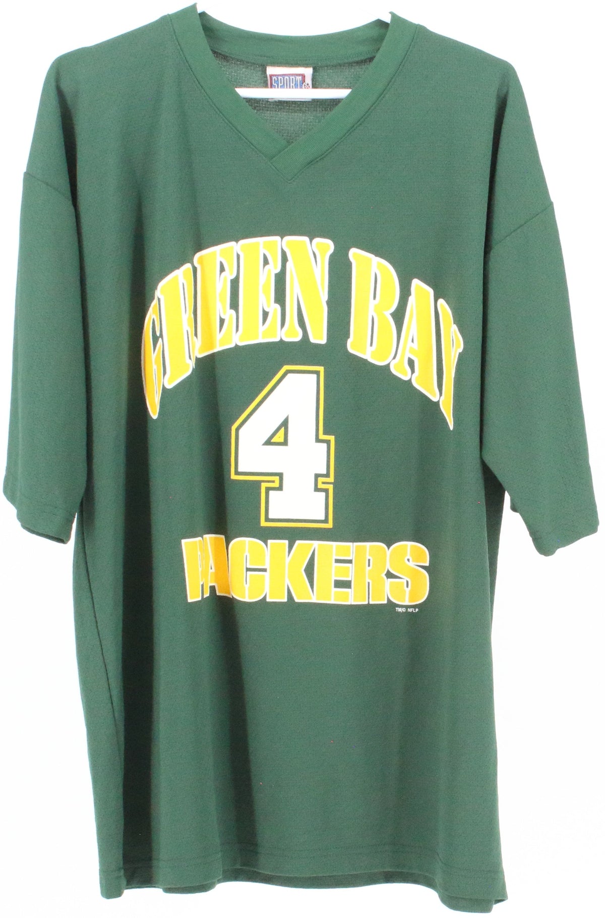 Sport Attack Green Bay Packers 4 Favre Green Jersey