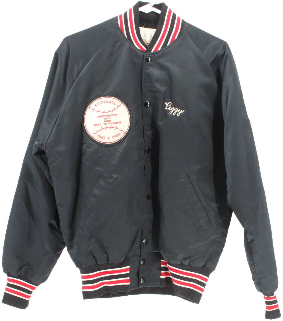 The Standard Pennant Peggy 2 Brockway Regional Champs Black Bomber Jacket