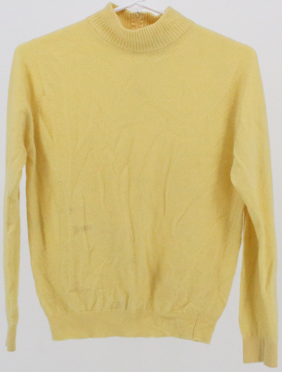 The Scotch House Yellow Cashmere Sweater