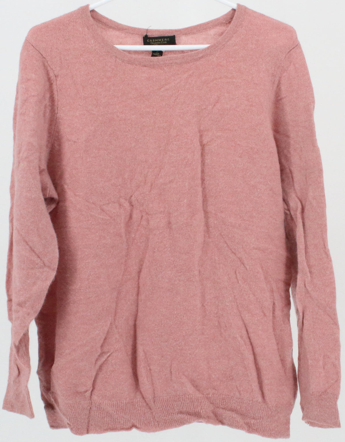 Charter Club Luxury Light Pink Cashmere Sweater