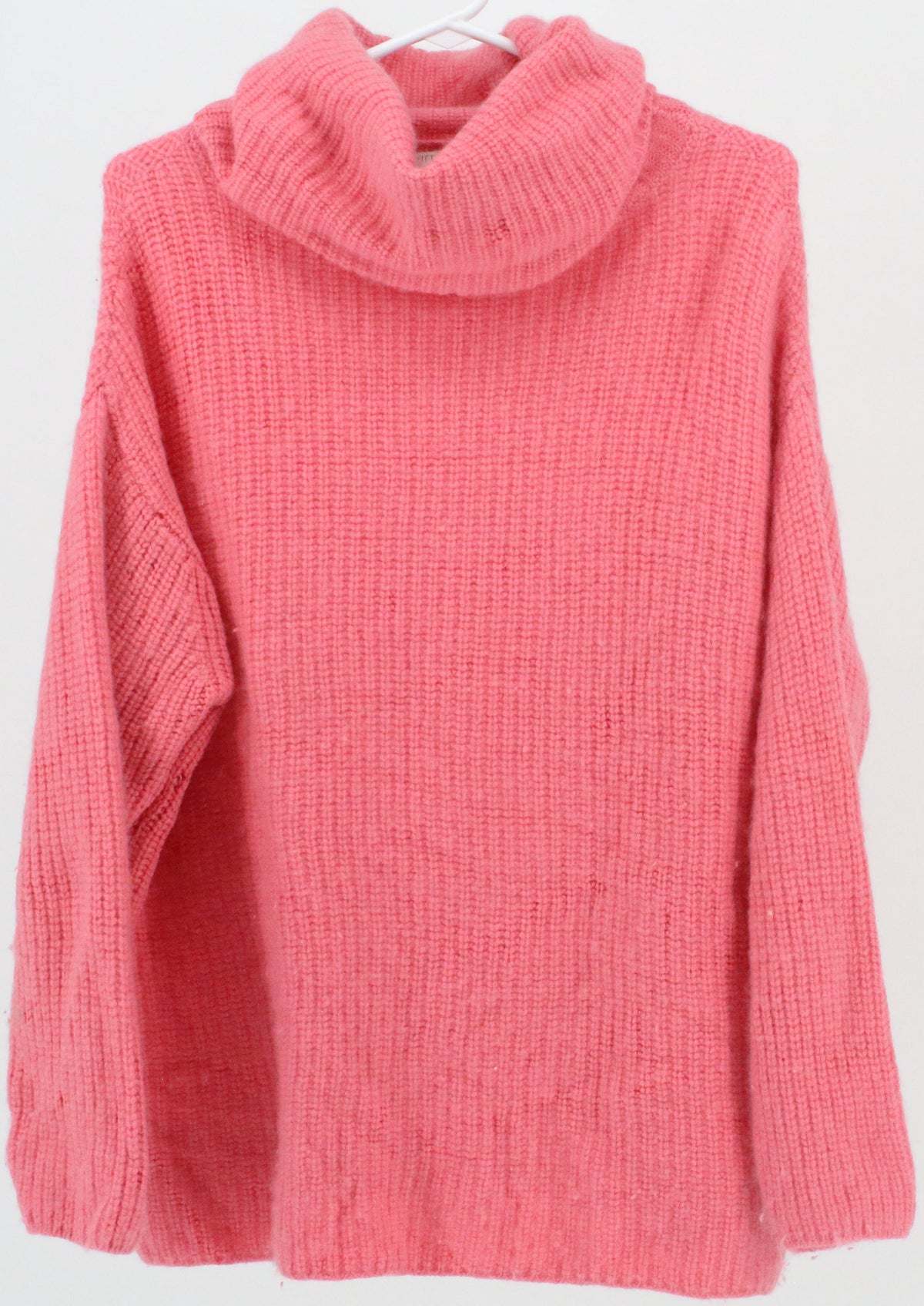 Saks Fifth Avenue Cashmere Collection Pink Turtleneck Sweater