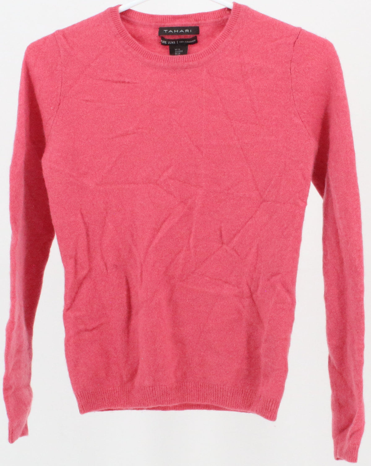 Tahari Pink Cashmere Sweater