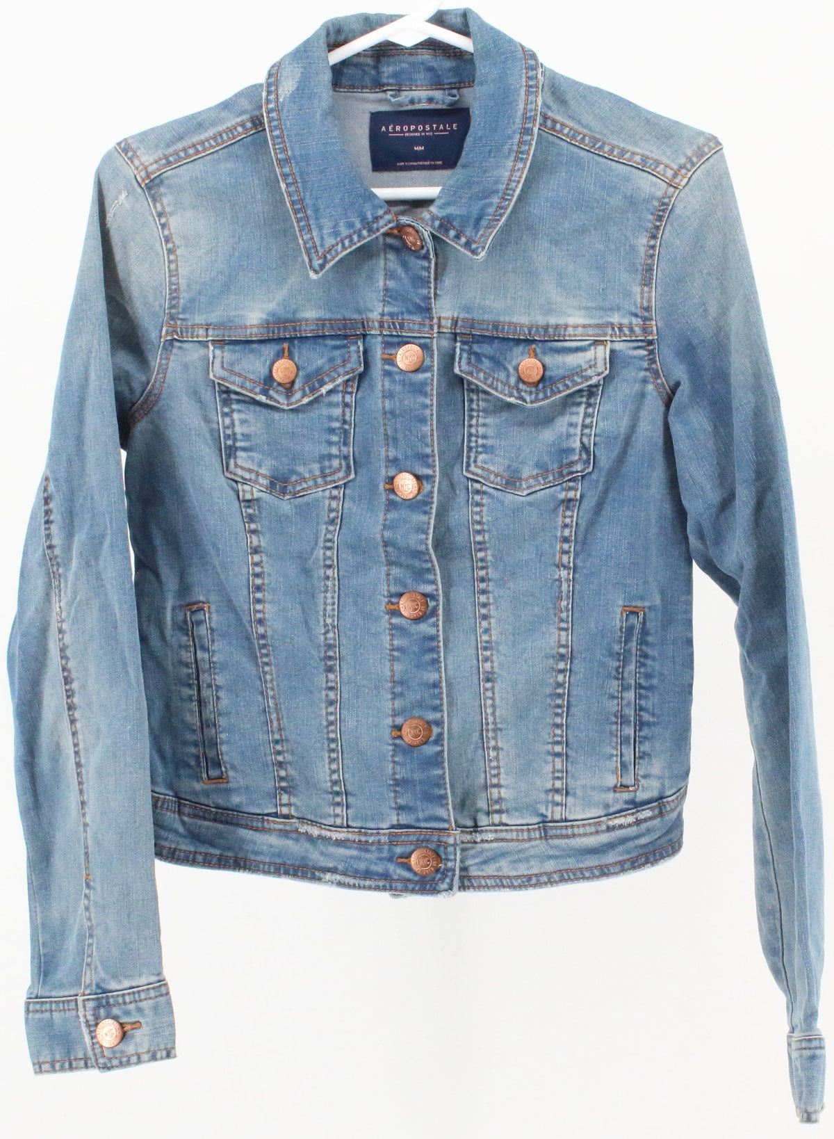 Aeropostale Mid Blue Denim Jacket