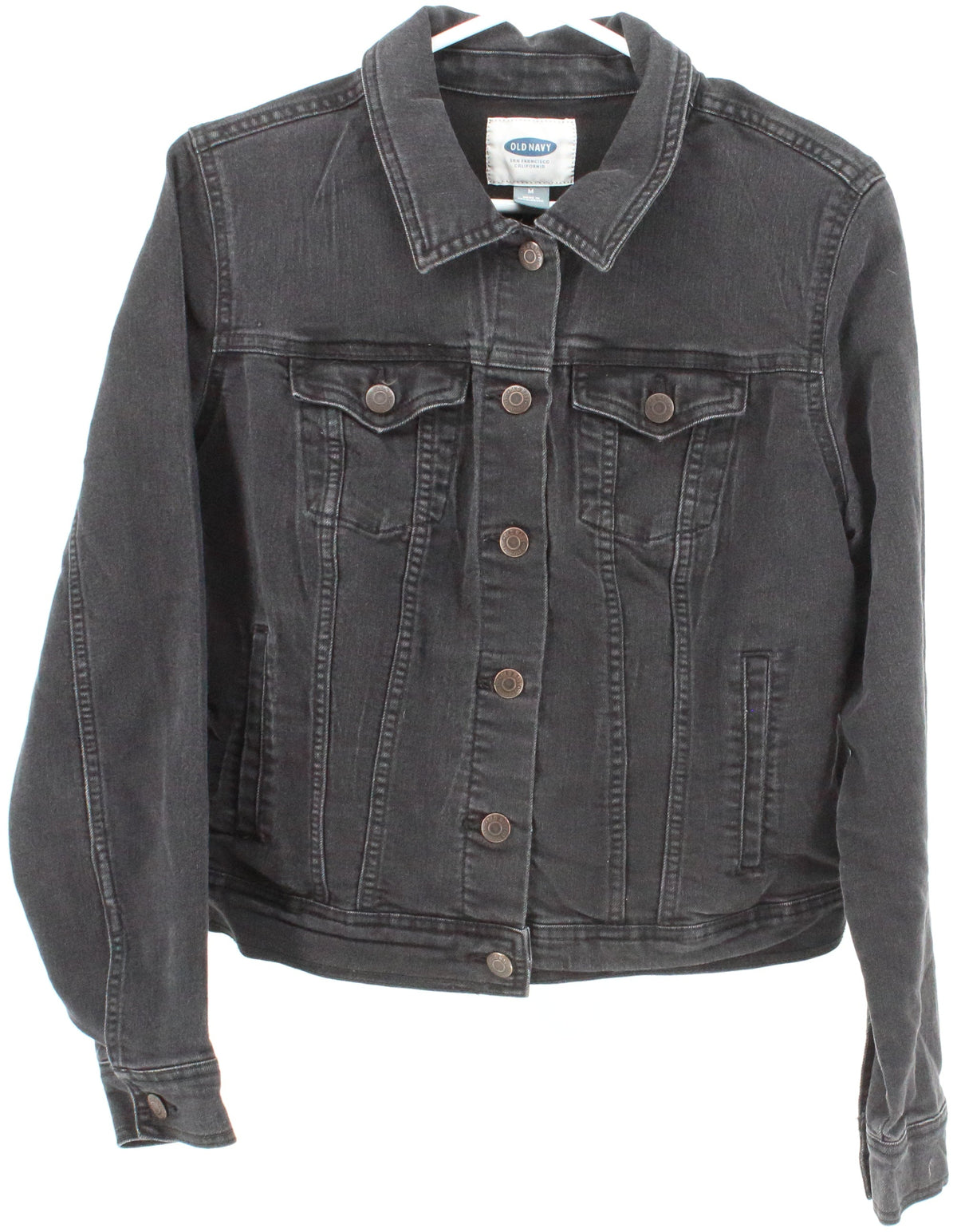 Old Navy Black Wash Denim Jacket