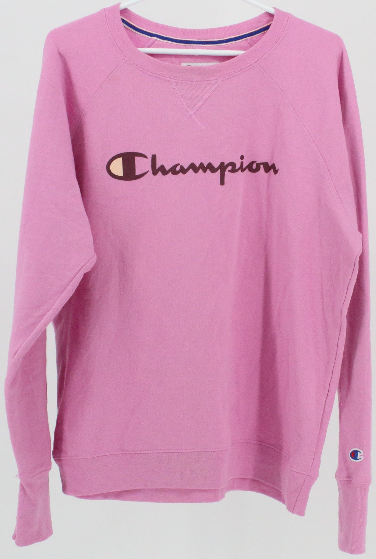 Champion Front Silk Pink Sweatshirt