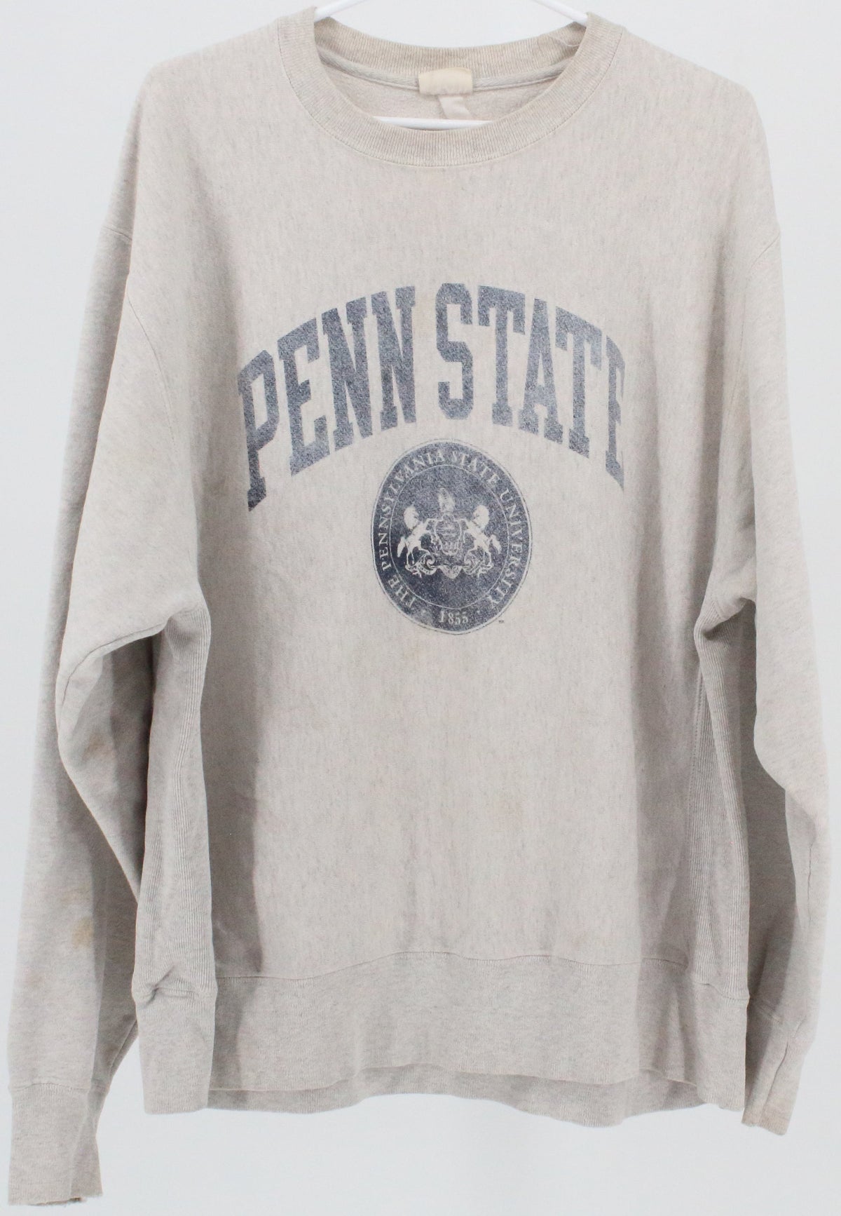 Champion Peen State University Grey Melange Sweatshirt