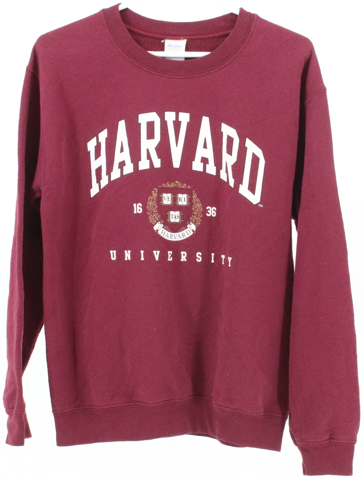 Gildan Harvard University Burgundy Sweatshirt