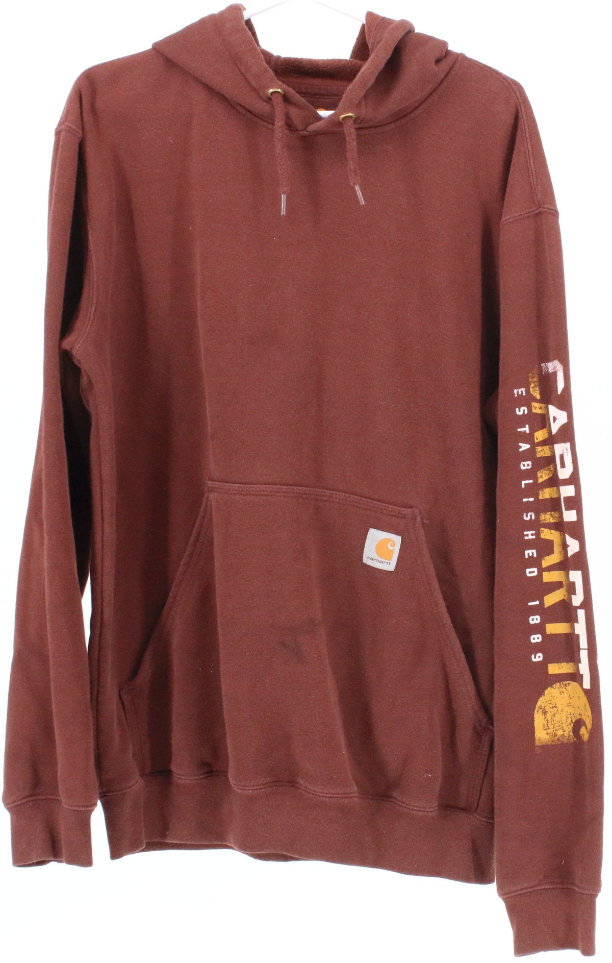 Carhartt Brown Hooded Sweatshirt