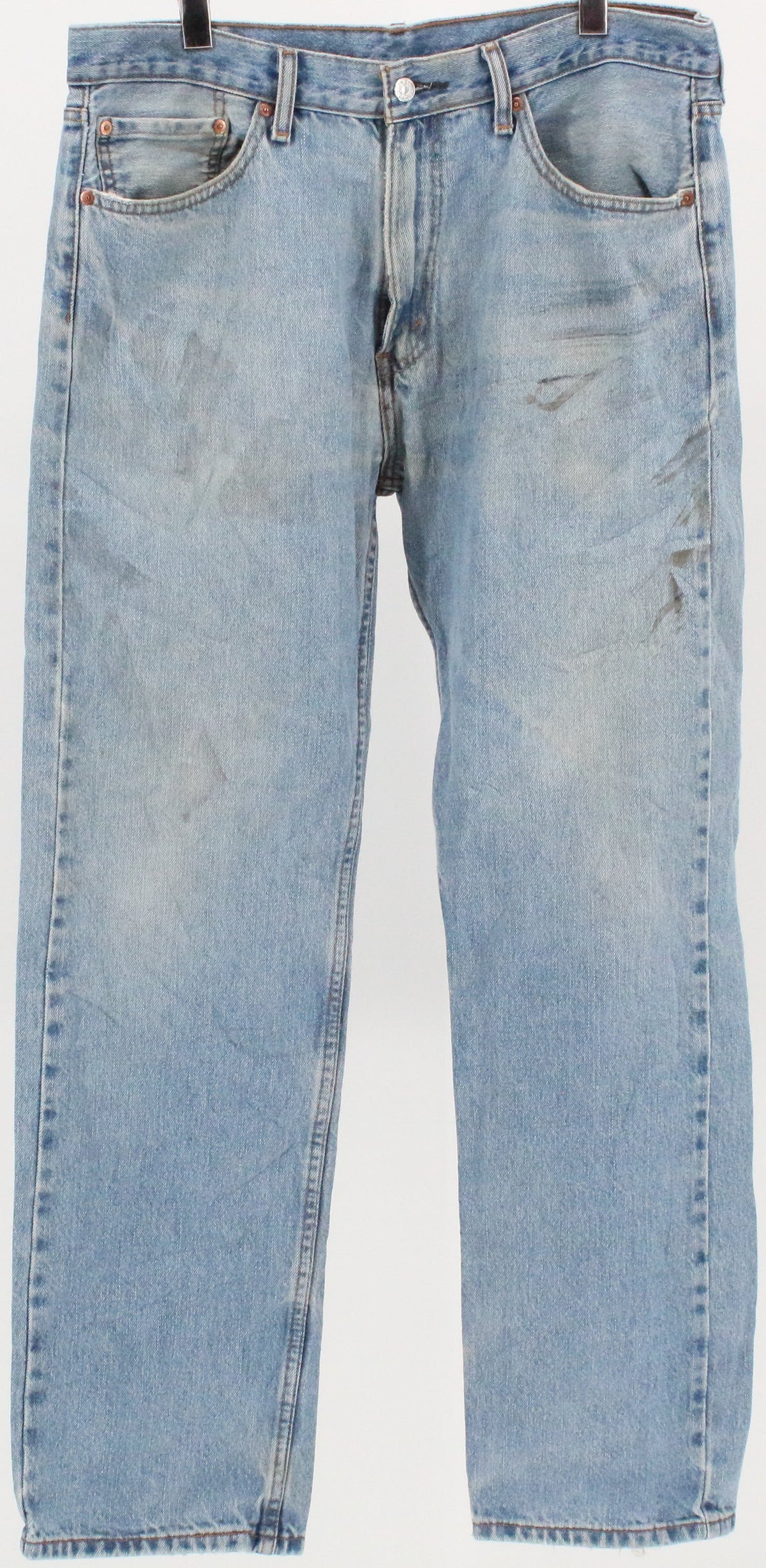 Levis 505 Medium Blue Wash Denim Pants
