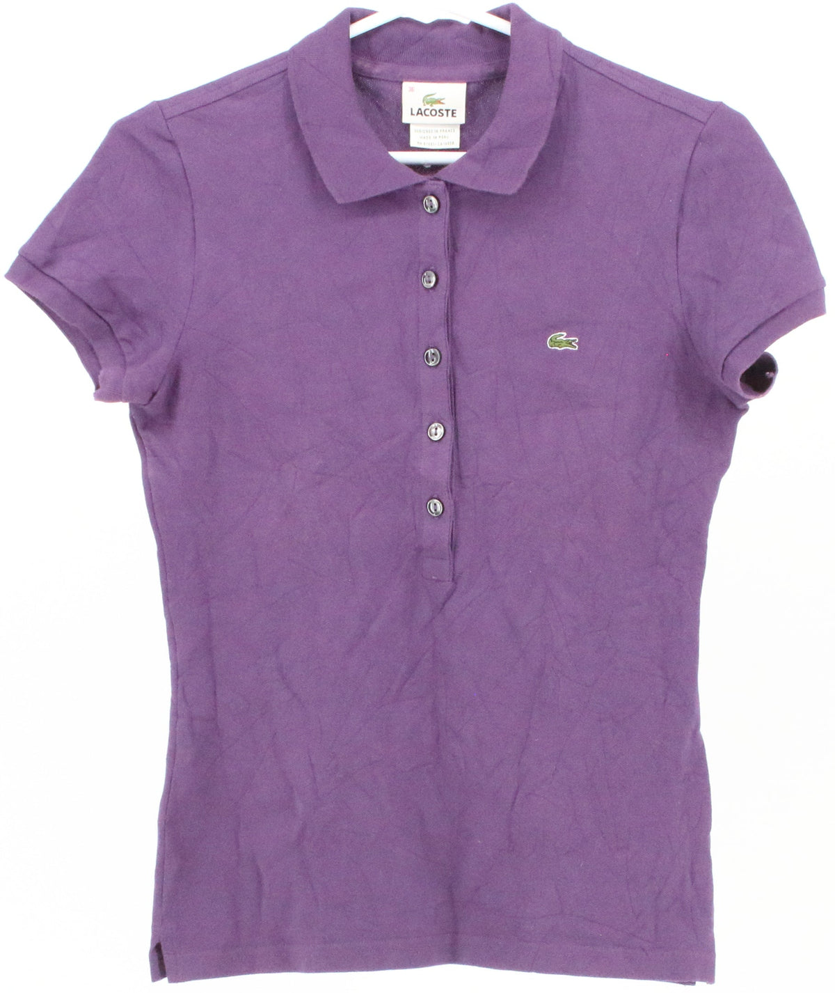 Lacoste Purple Women's Polo Shirt
