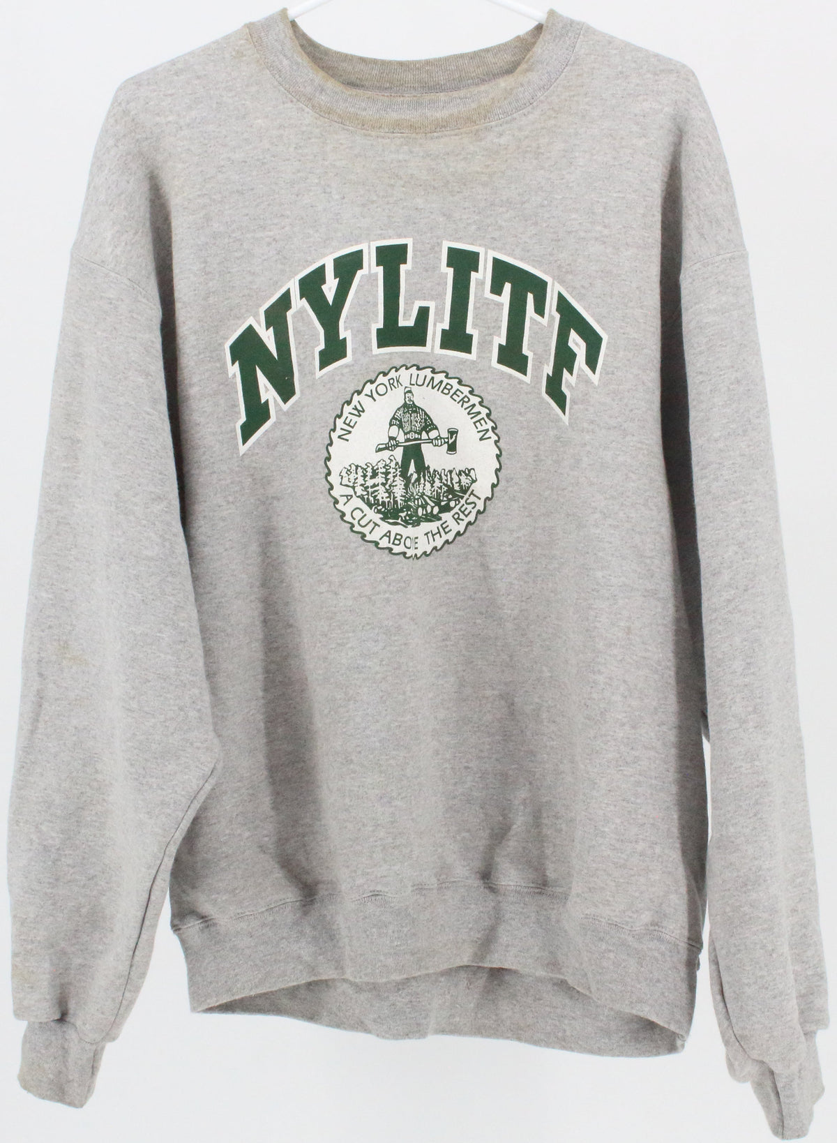 Fruit Of The Loom NYLITF Grey Sweatshirt