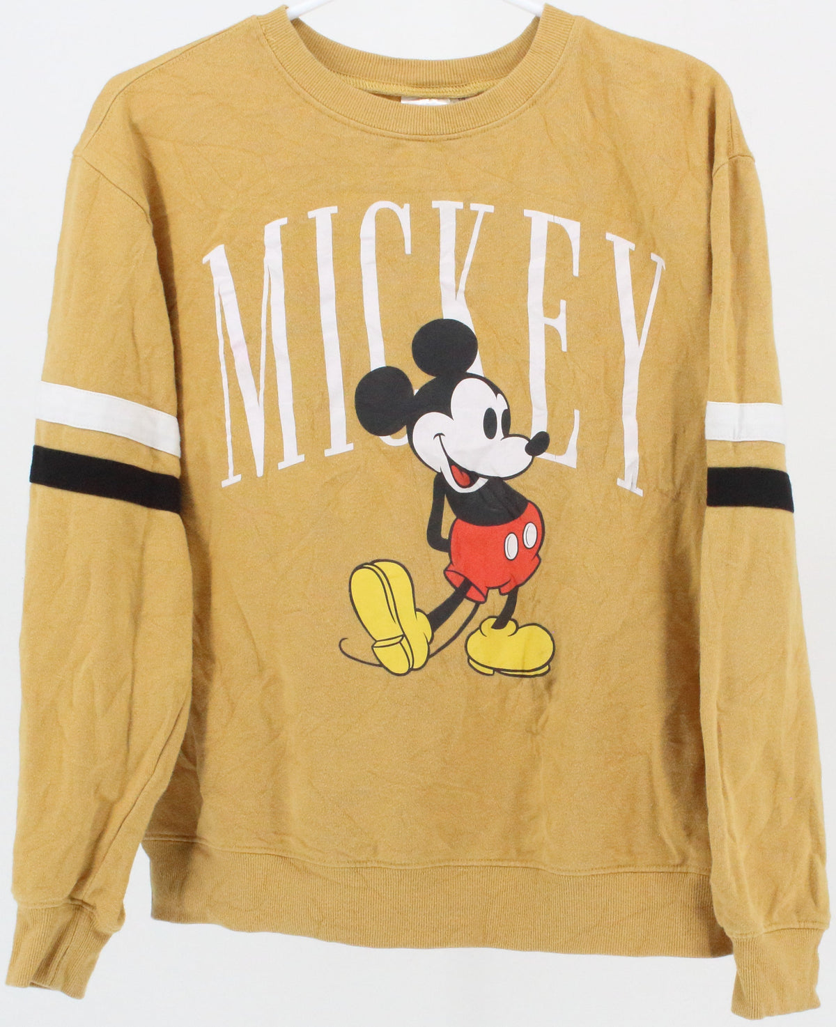 Disney Mickey Yellow Sweatshirt