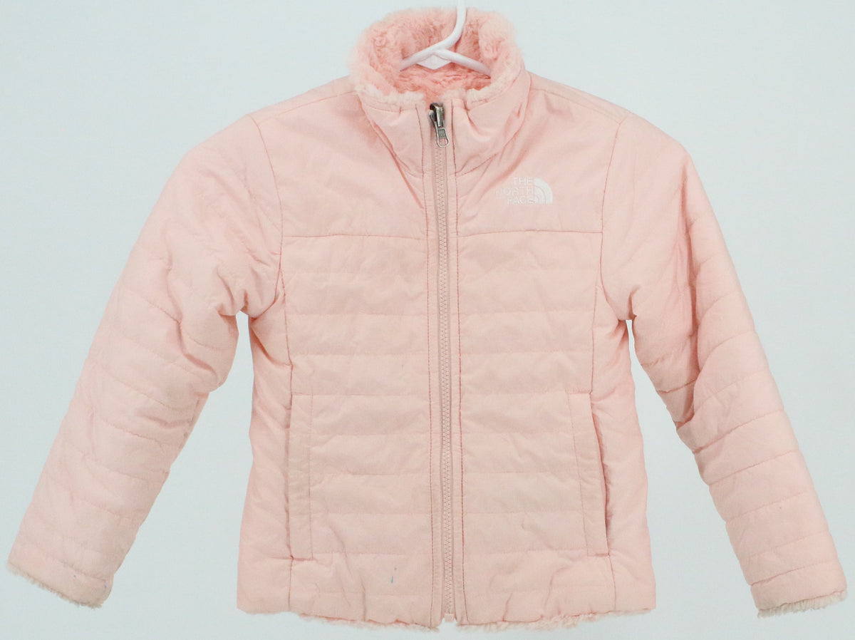 The North Face Light Pink Reversible Girl's Jacket