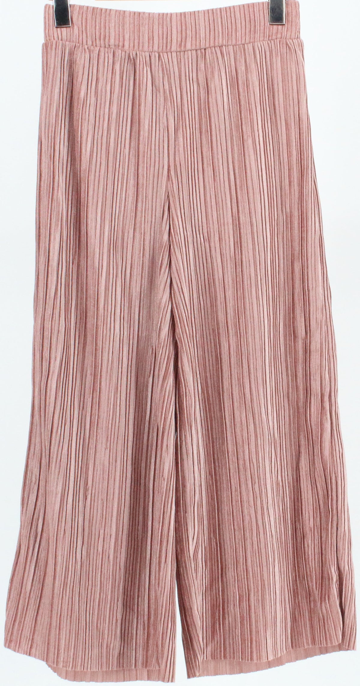 Dance & Marvel Pink Pleated Velvet Pants