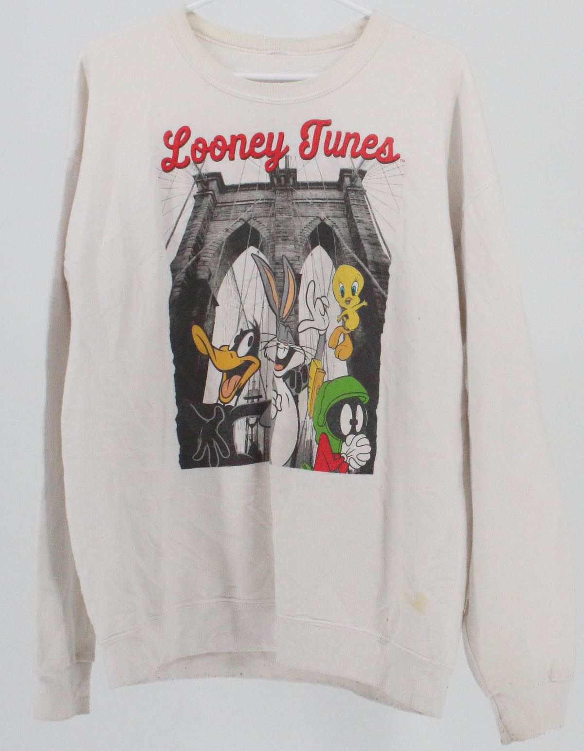 Looney Tunes White Sweatshirt