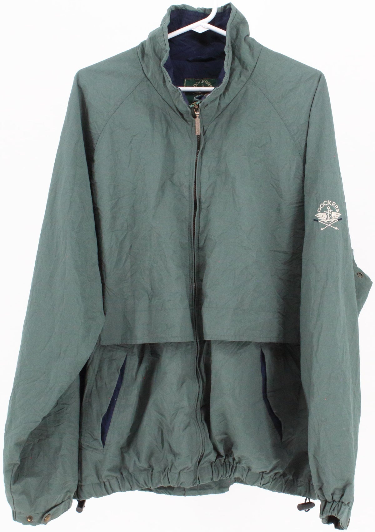 Dockers Golf Dark Green Nylon Jacket