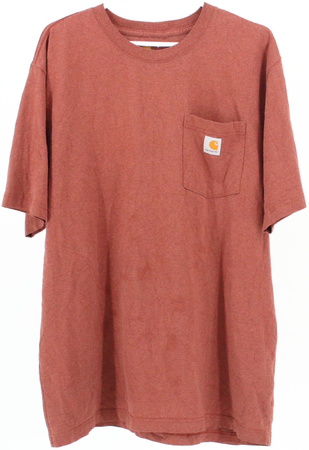Carhartt Original Fit Terracotta Front Pocket T-Shirt