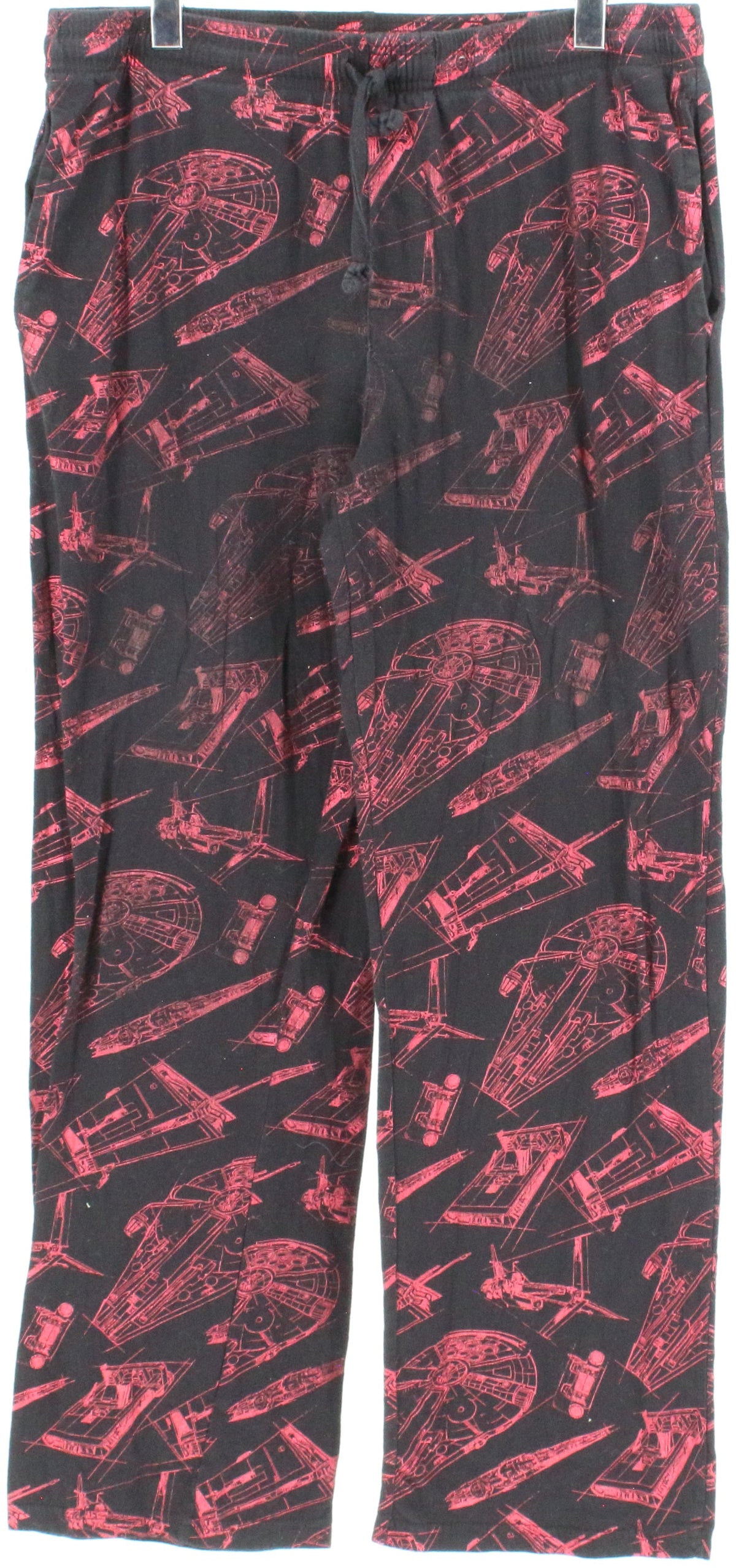 Star Wars Black and Red Print Men's Sleep Pants