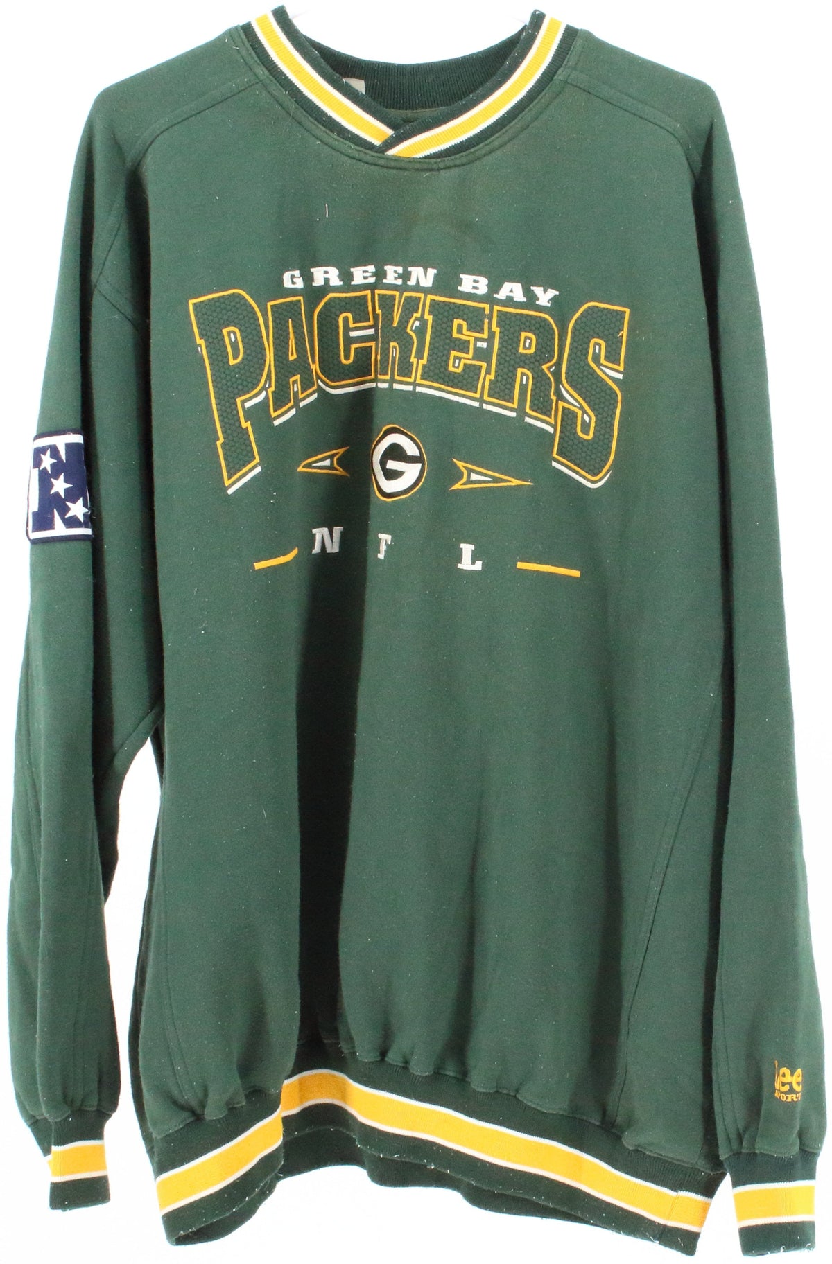 Lee Sport Green Bay Packers NFL Green Sweatshirt