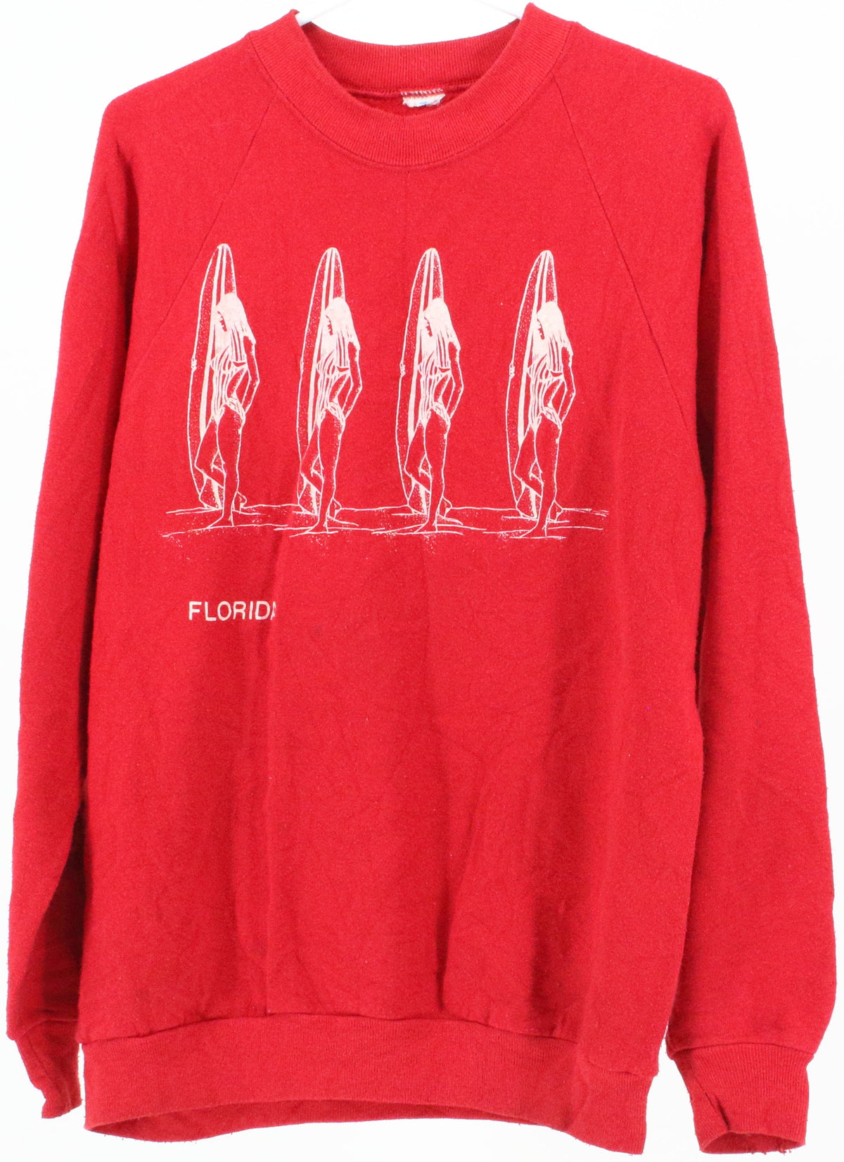 Red and White Florida Sweatshirt
