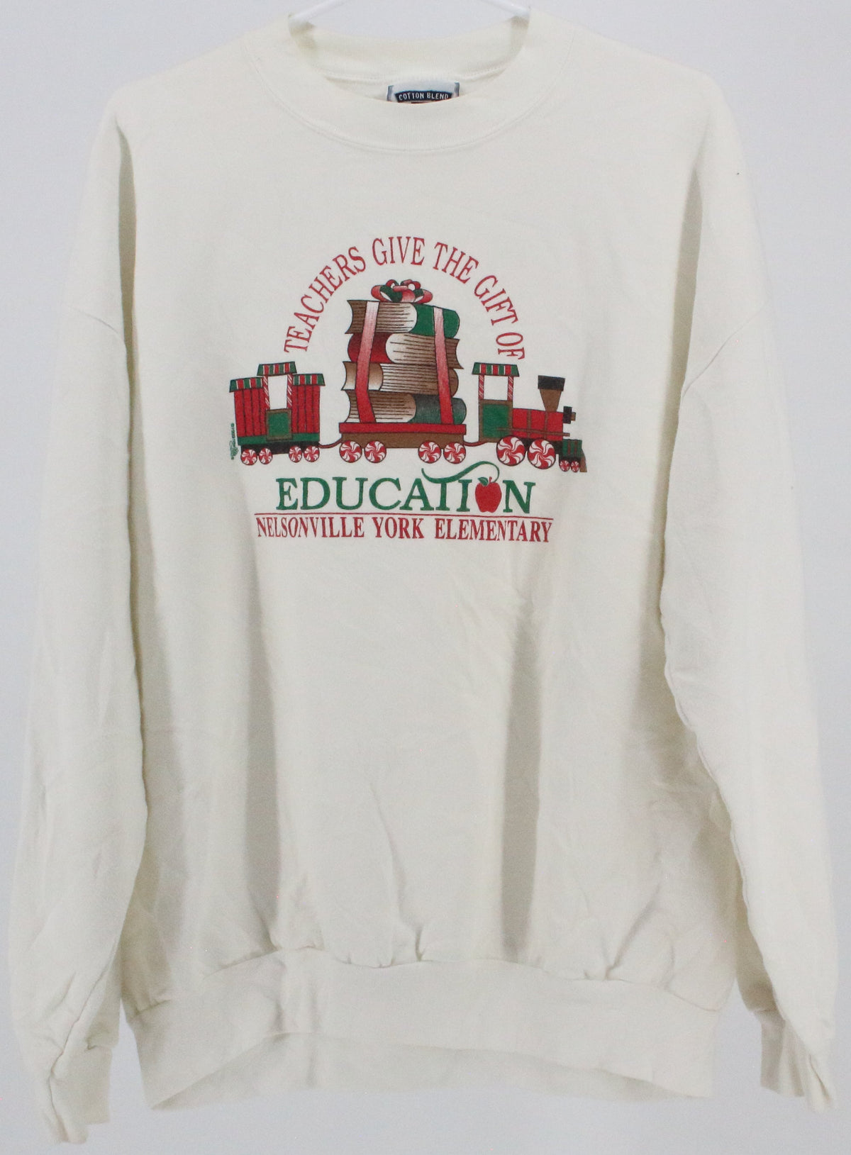 Lee Nelsonville York Elementary White Sweatshirt