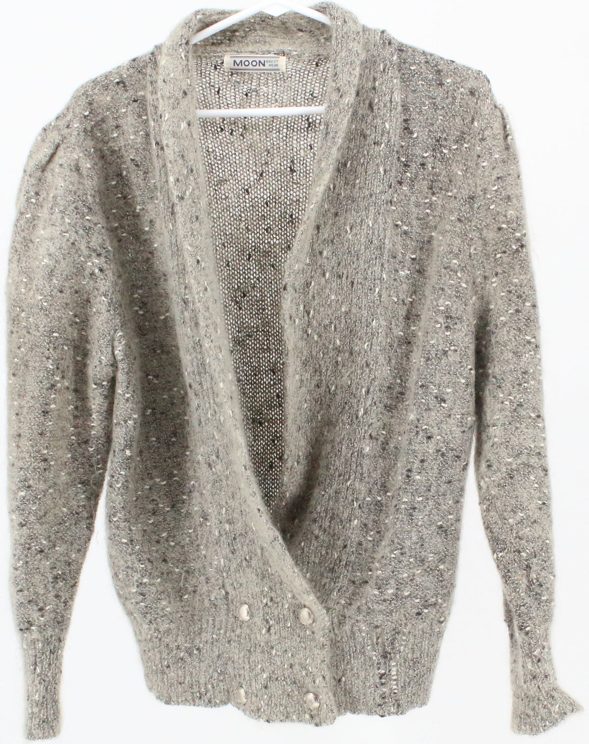 Moon Best Wear Beige Cardigan Sweater