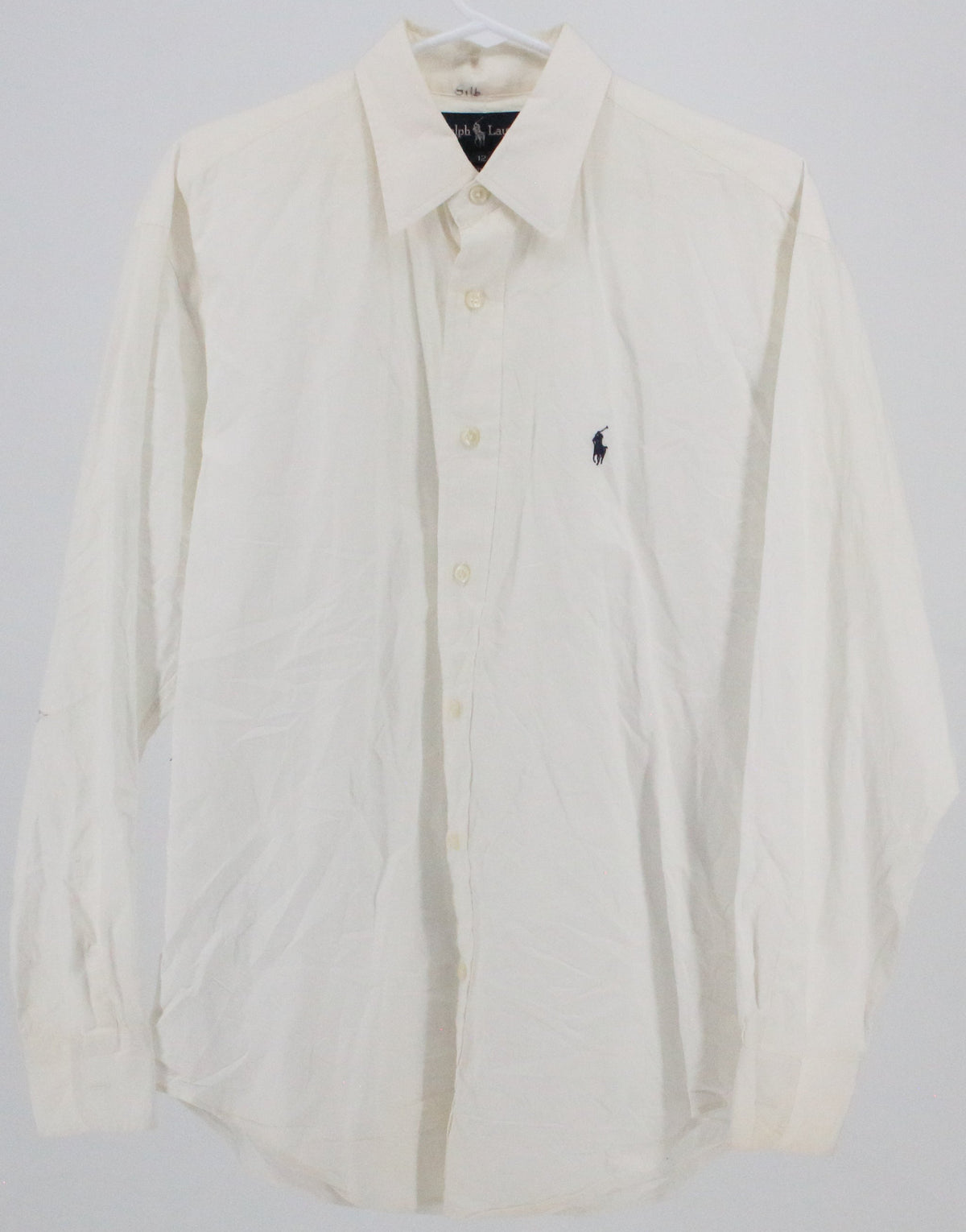 Ralph Lauren White Plain Shirt