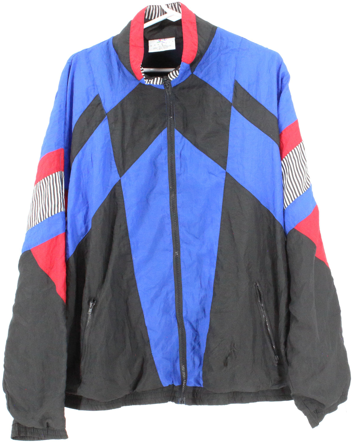 Avait Sportif Blue Black and Red Men's Nylon Jacket