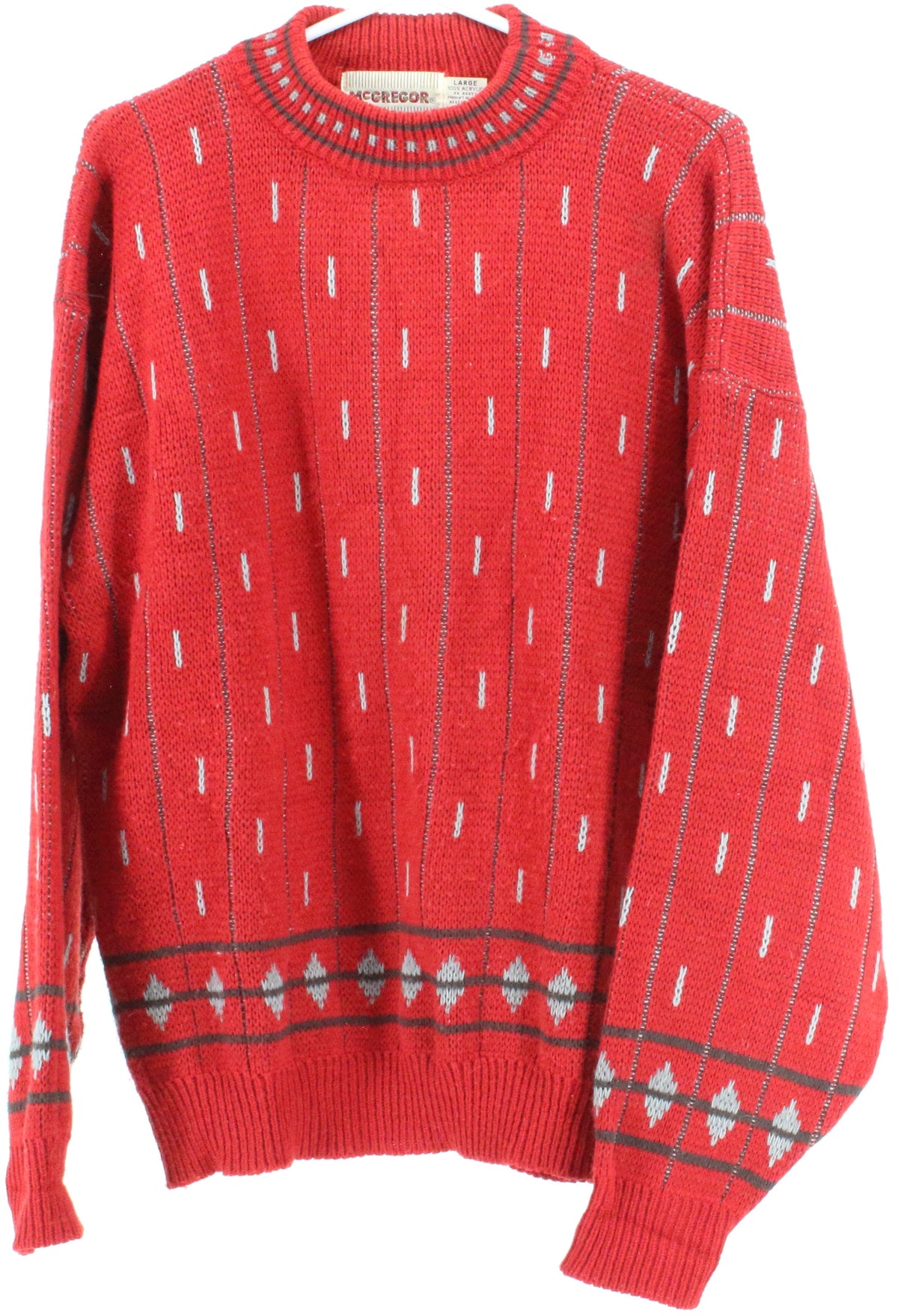 Mc Gregor Red Sweater