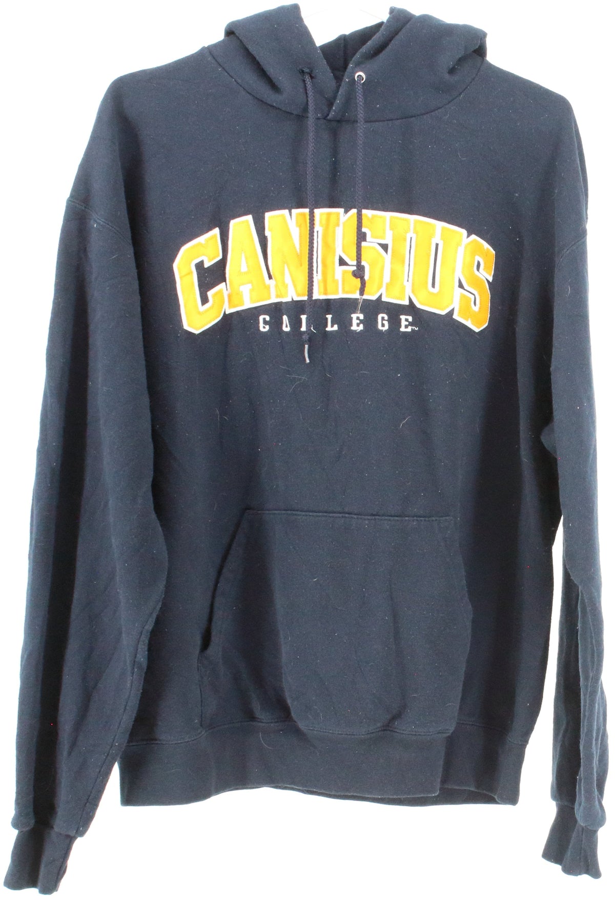 Champion Eco Fleece Canisius College Navy Blue Hooded Sweatshirt