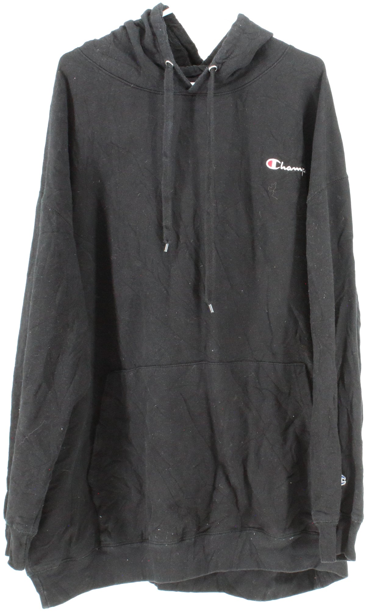 Champion Black Hooded Sweatshirt