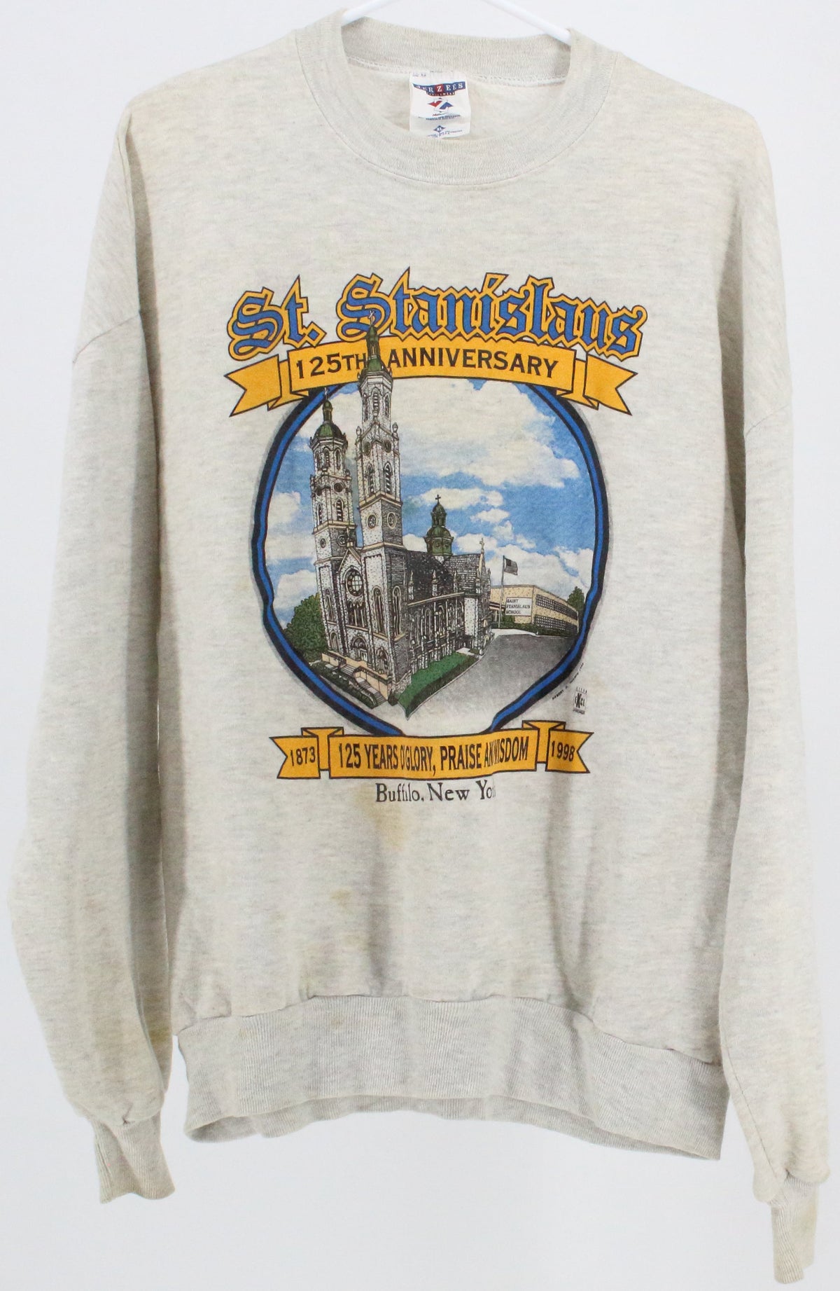 Jerzees St. Stanislaus Grey Sweatshirt