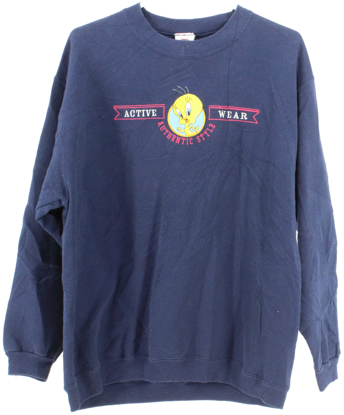 Looney Tunes Active Wear Navy Blue Sweatshirt