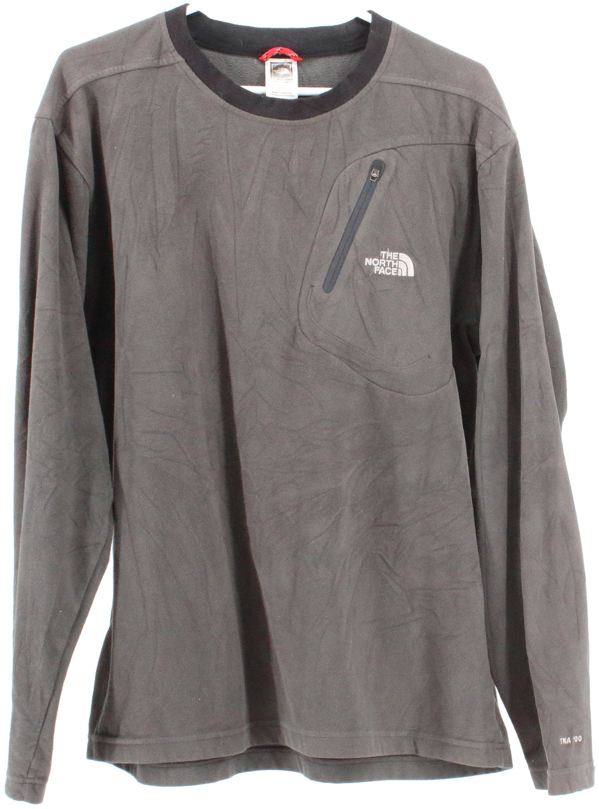 The North Face TKA 100 Grey Men's Fleece