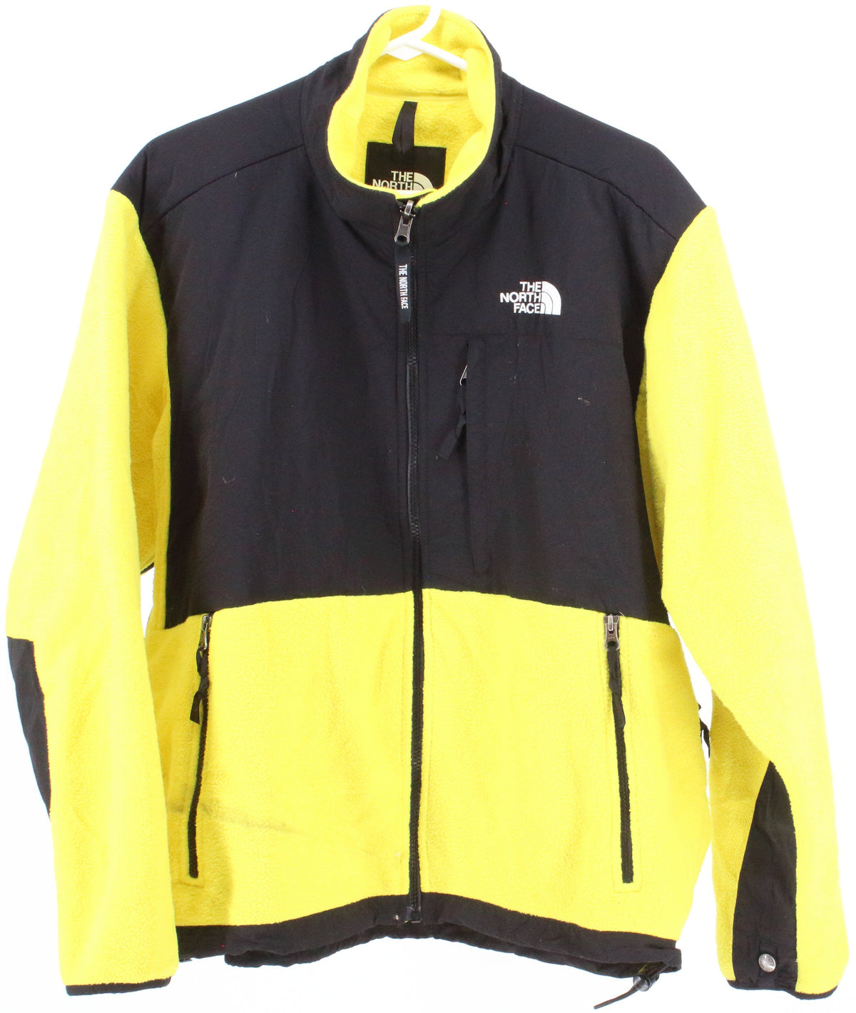 The North Face Yellow and Black Women's Fleece