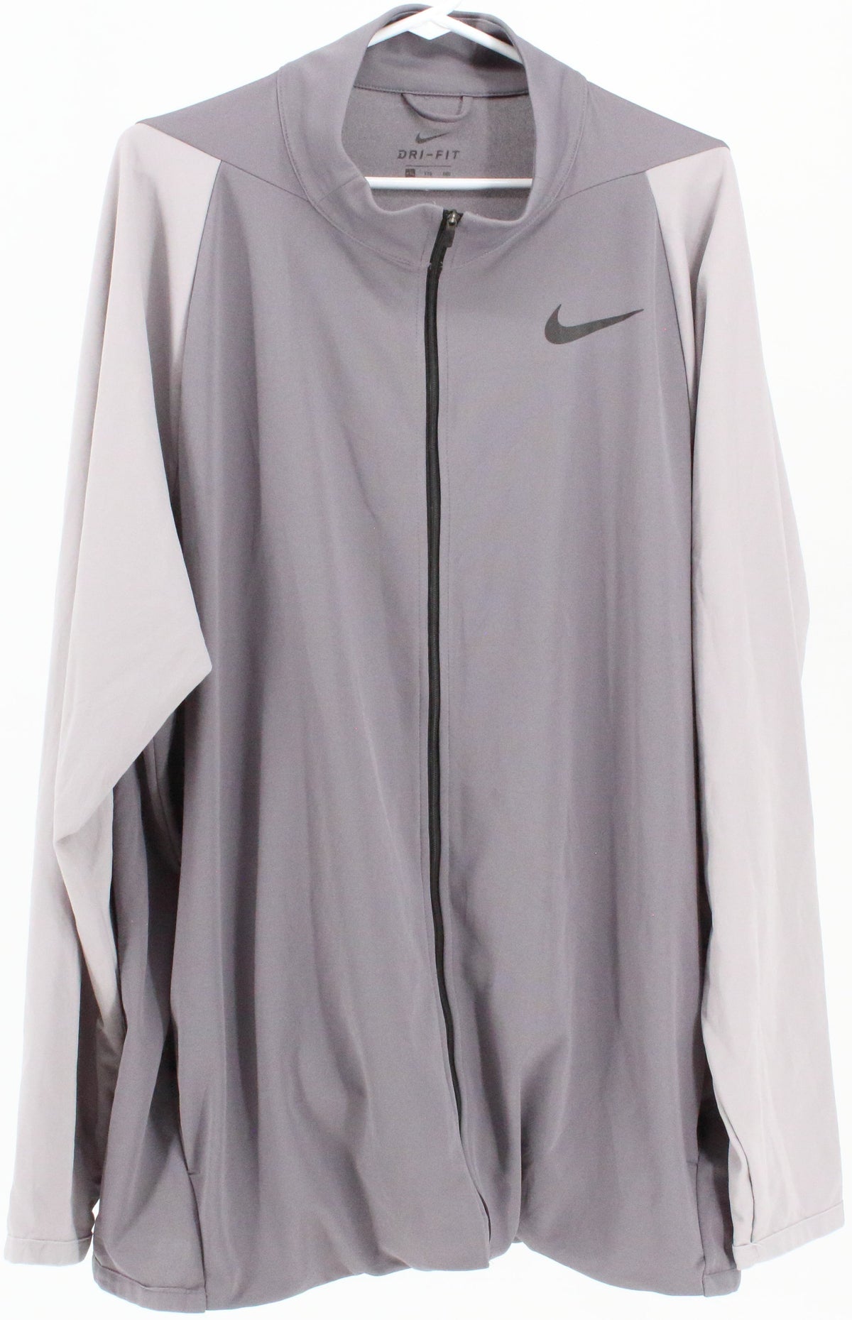 Nike Grey Full Zip Lightweight Jacket