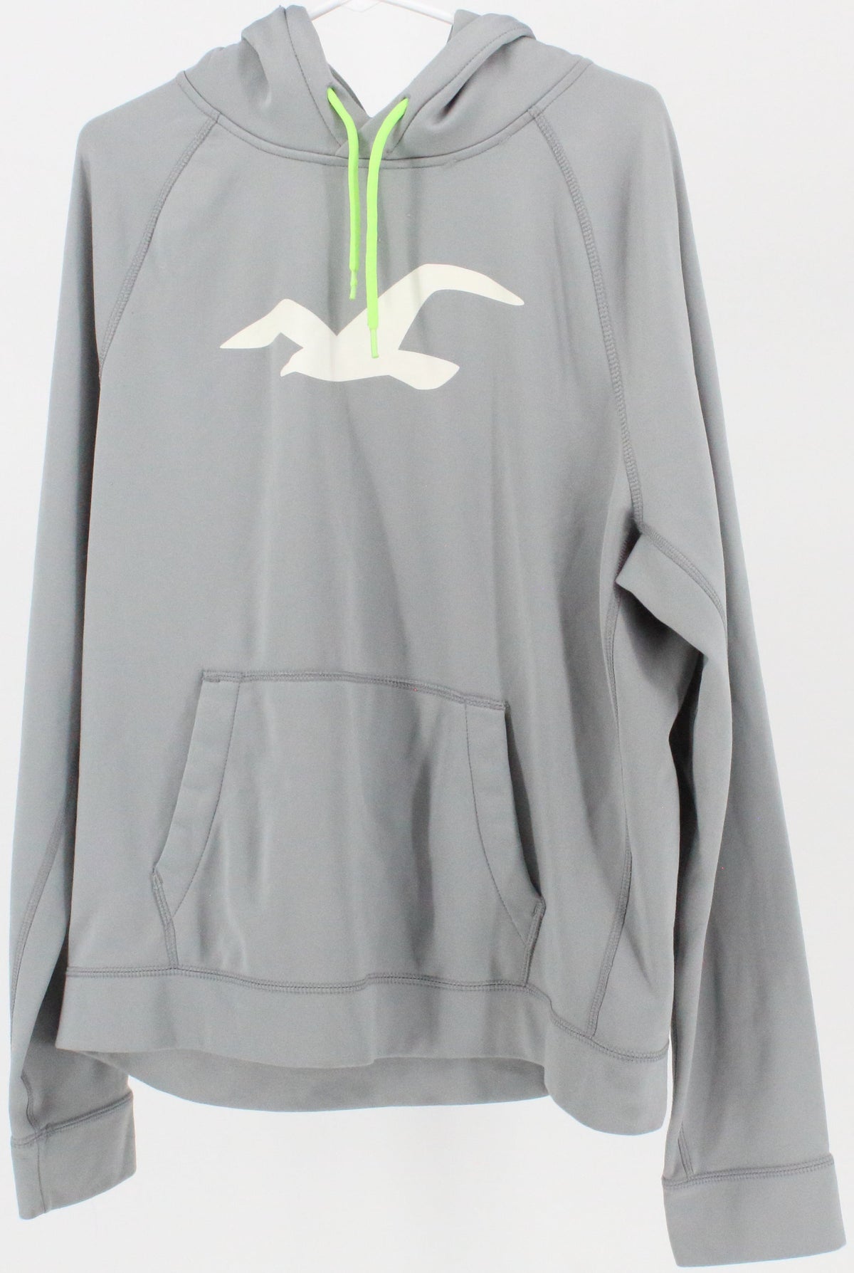 Hollister Grey Hooded Sweatshirt