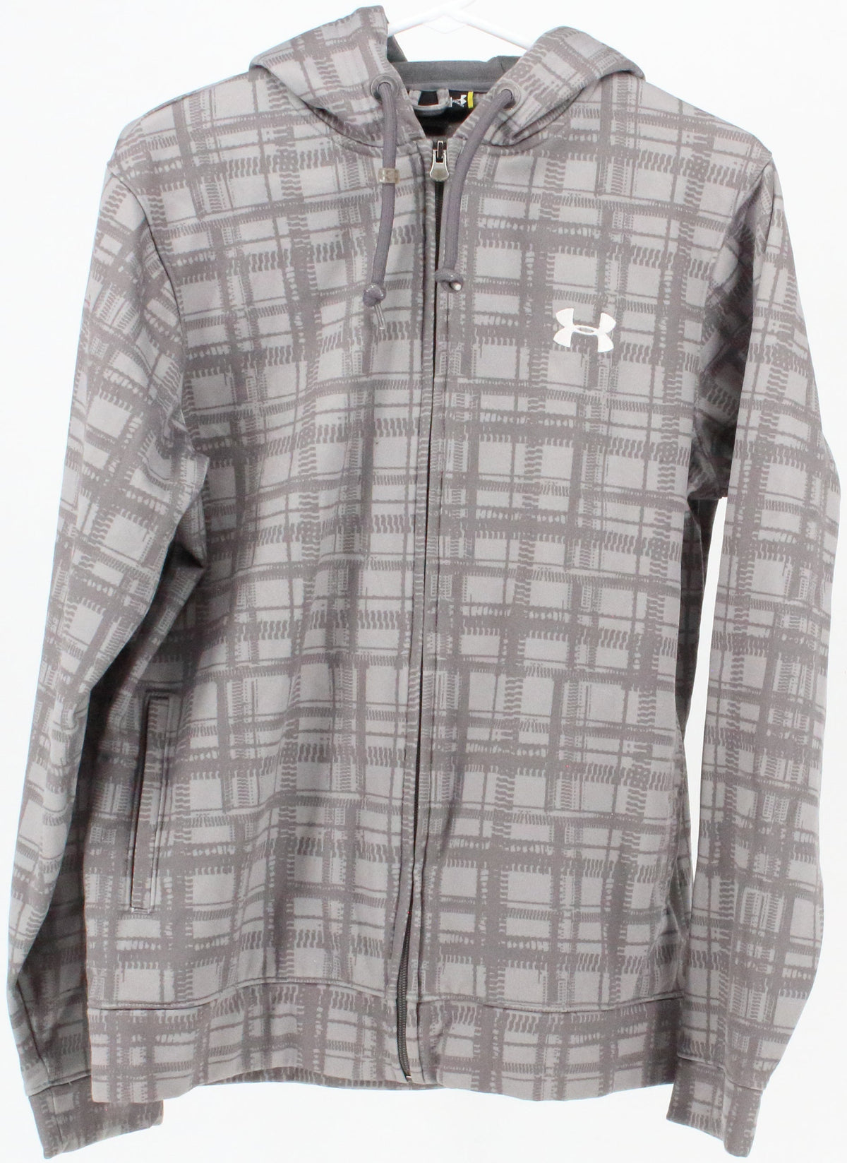 Under Armour Grey Print Full Zip Light Jacket