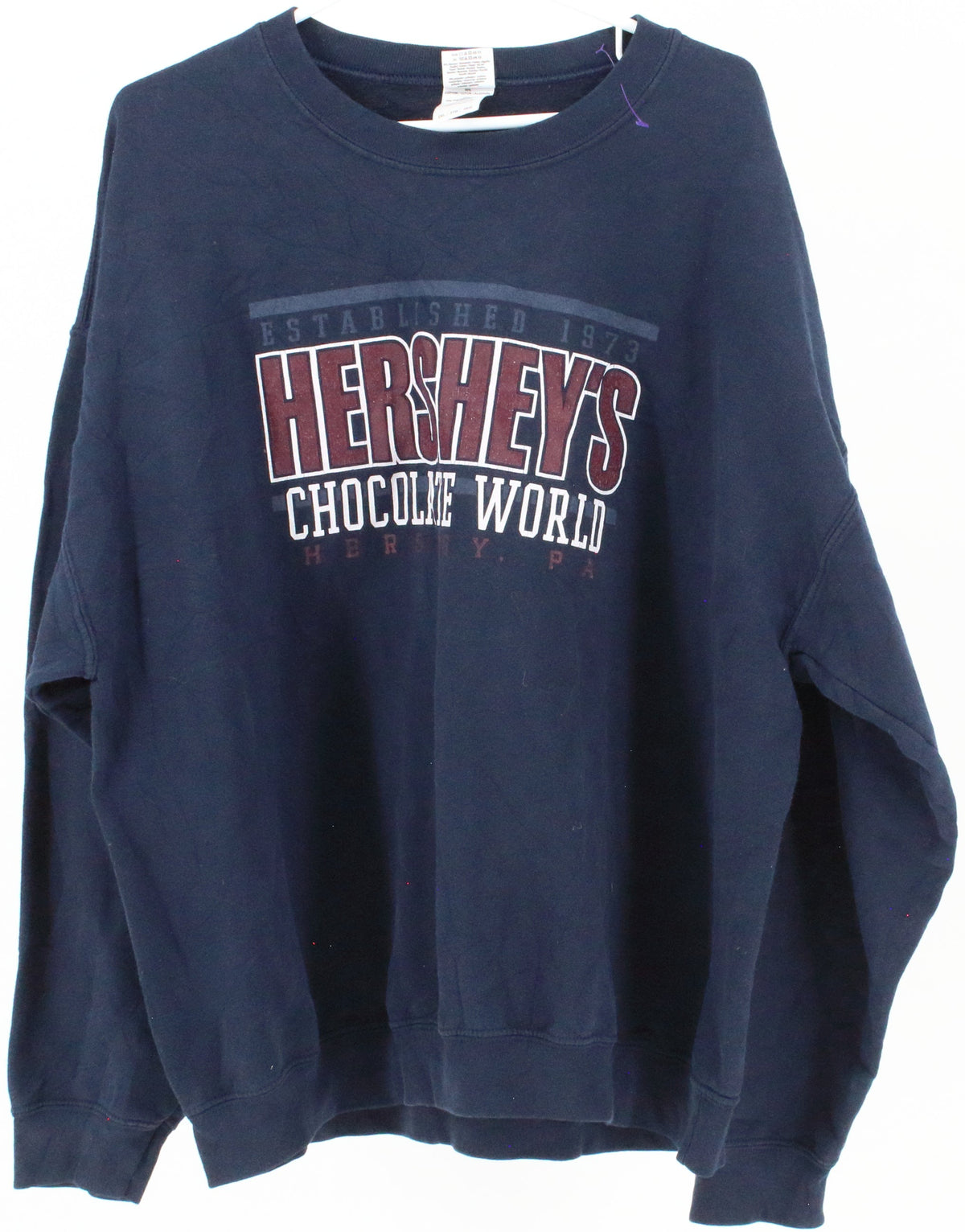 Gildan Hershey's Chocolate World Navy Blue Sweatshirt