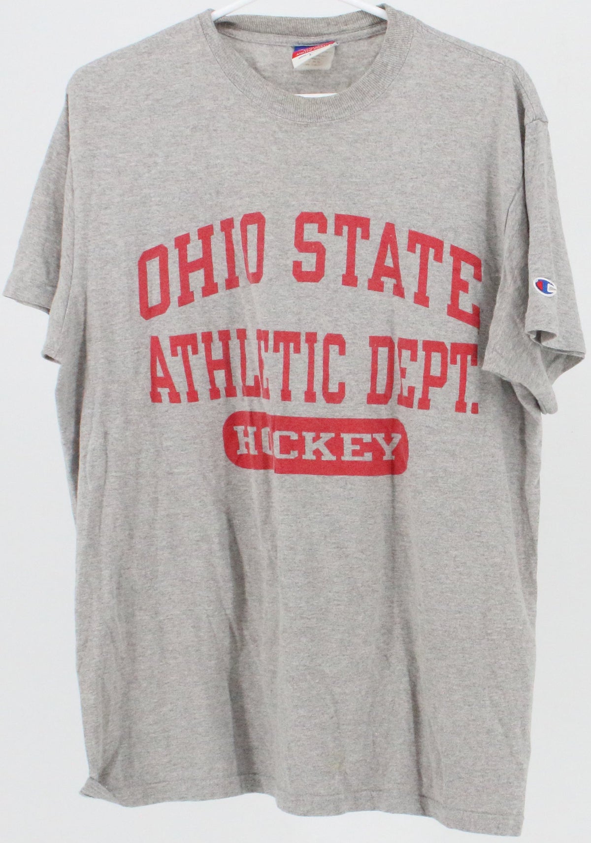 Champion Ohio State Grey and Red T-Shirt