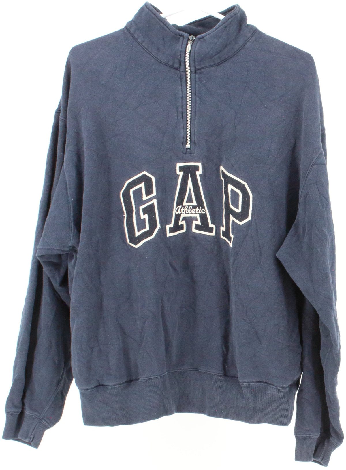 Gap Navy Blue Half Zip Sweatshirt